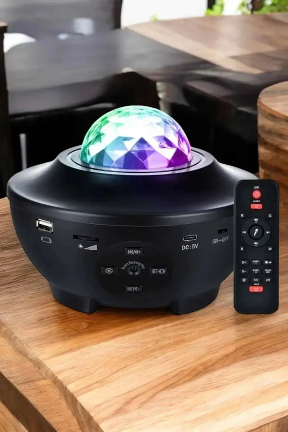 Yıldızlı gökyüzü Projektörü Uzaktan kumandalı Çocuklara Özel Şarj