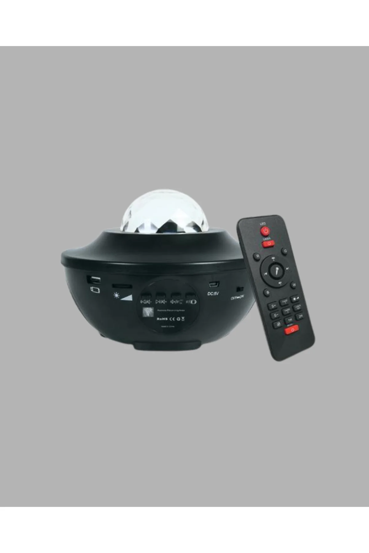 Yıldızlı Projektör Galaxy Efektli Ayarlanabilir Renkli Atmosfer L