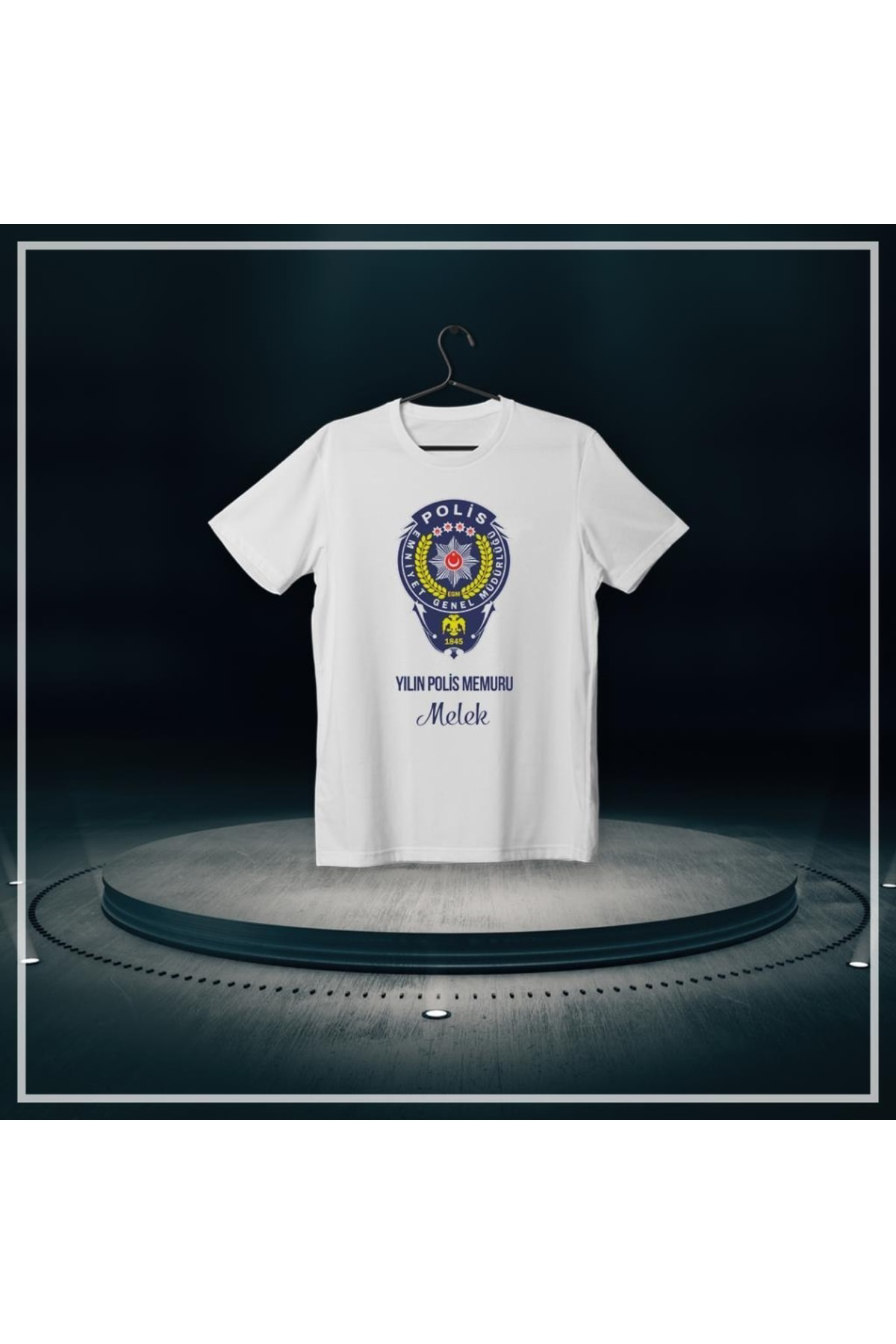 Yılın Polis Memuru Melek Kişiye Özel Tişört