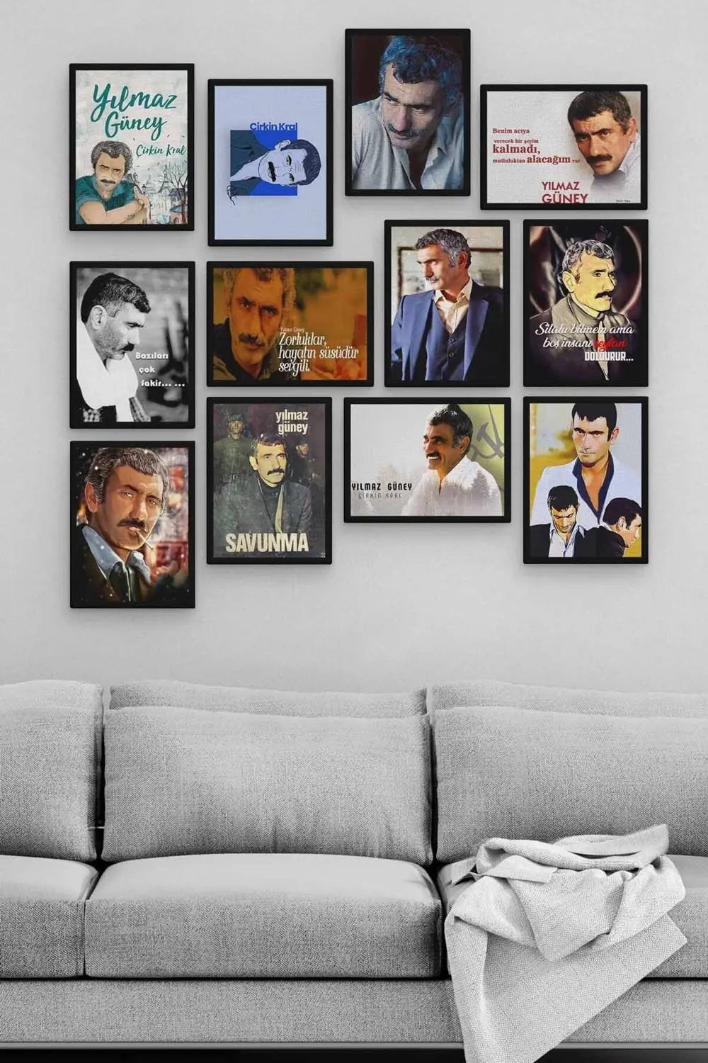 Yılmaz Güney 12 Parça Mdf (ahşap) Tablo Ofis Boyu