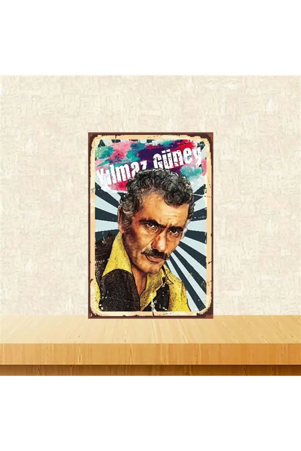 Yılmaz Güney 20-30 Cm Retro Ahşap Poster Fiyatı, Yorumları ve Özellikleri