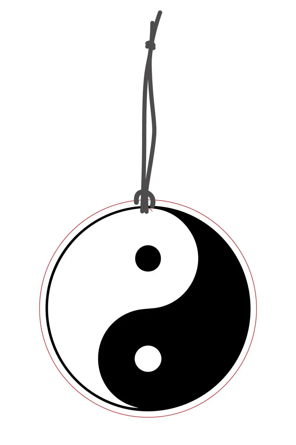 Yin-yang Sembolü Oto Kokusu ve Oto Aksesuarı