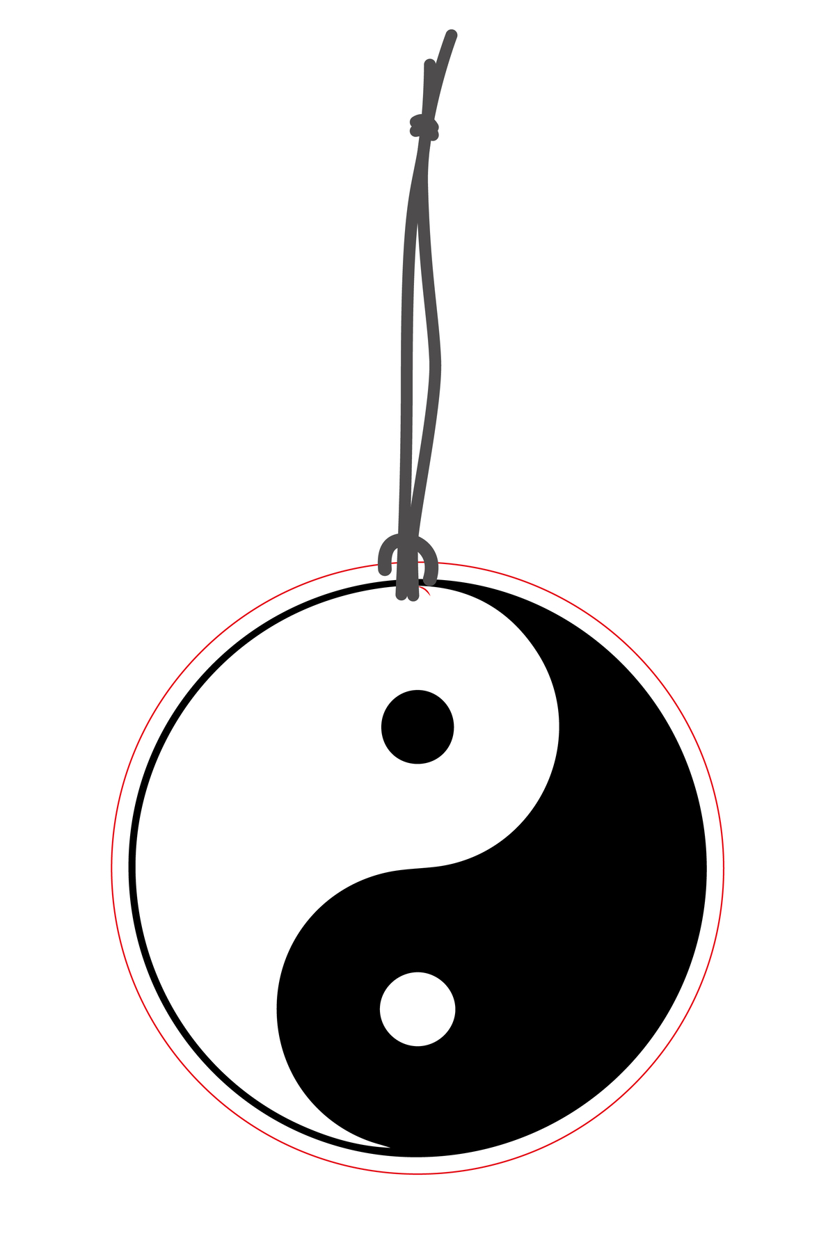 Yin-yang Sembolü Oto Kokusu ve Oto Aksesuarı