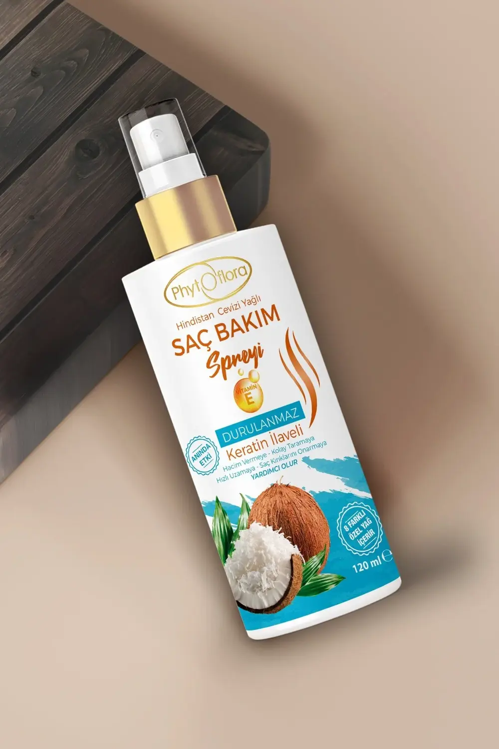 Yıpranmış Kuru Saçlar Için Kolay Tarama Spreyi & Kırık Uç Onarıcı