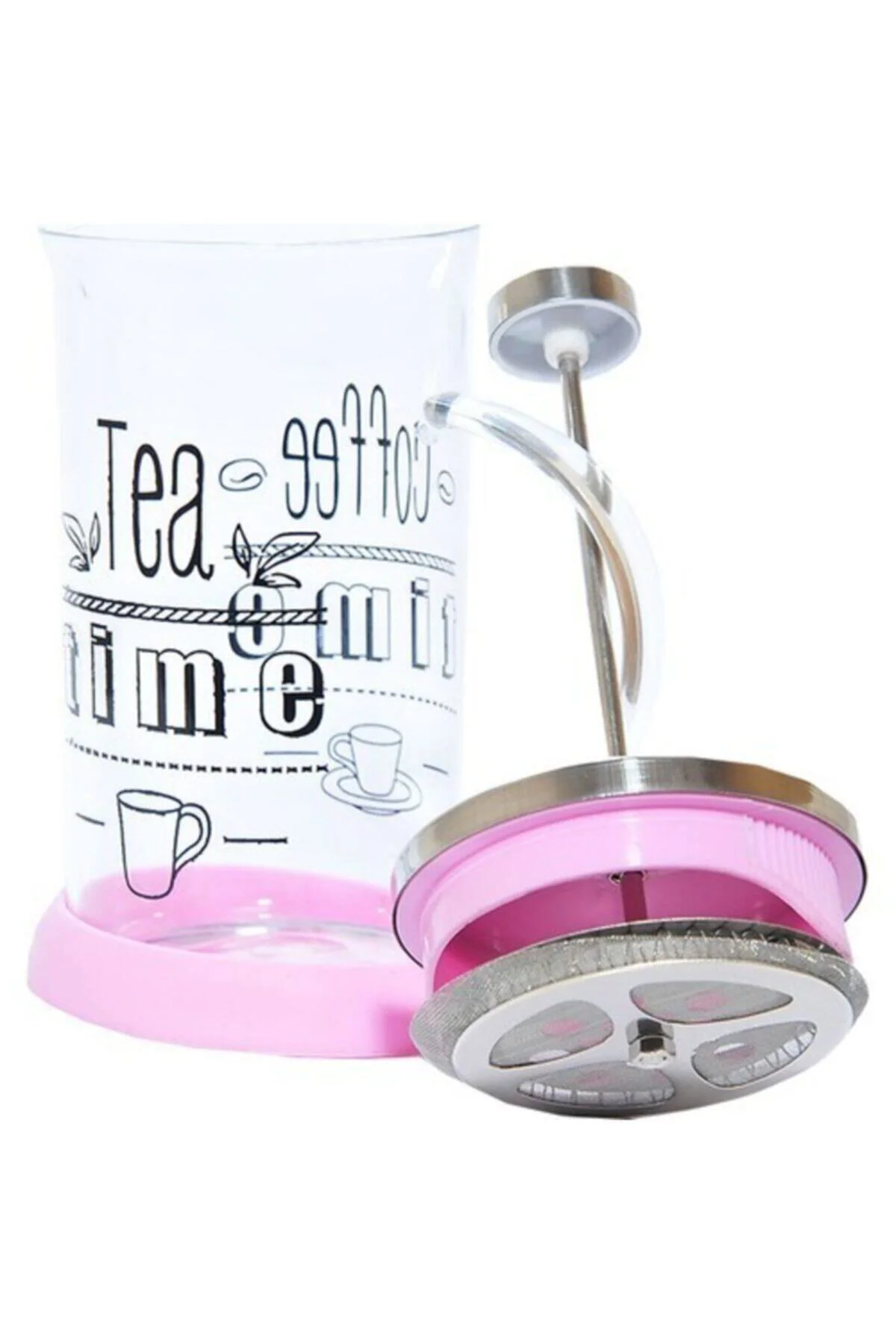 Yitian French Press Bitki Çayı Demliği Lila 600ml