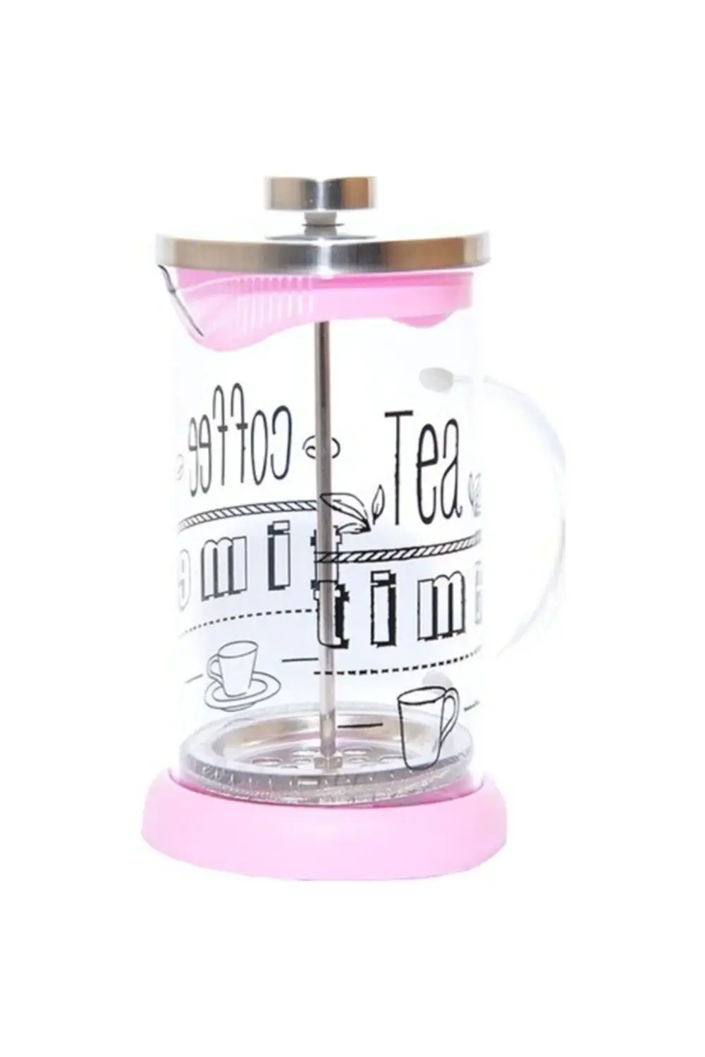Yitian French Press Bitki Çayı Demliği Lila 600ml