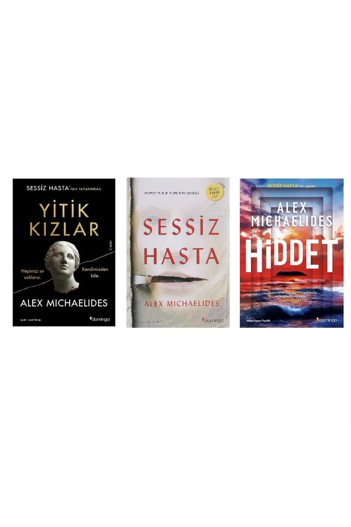 YITIK KIZLAR+SESSIZ HASTA+HIDDET=3 SET