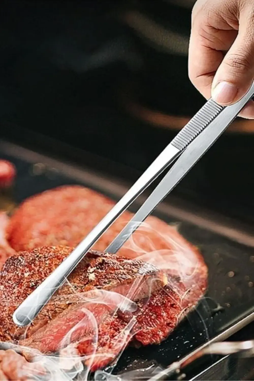 ® Yiyecek Servis Maşası Air Fryer Master Chef Şef Cımbızı Et Kıza