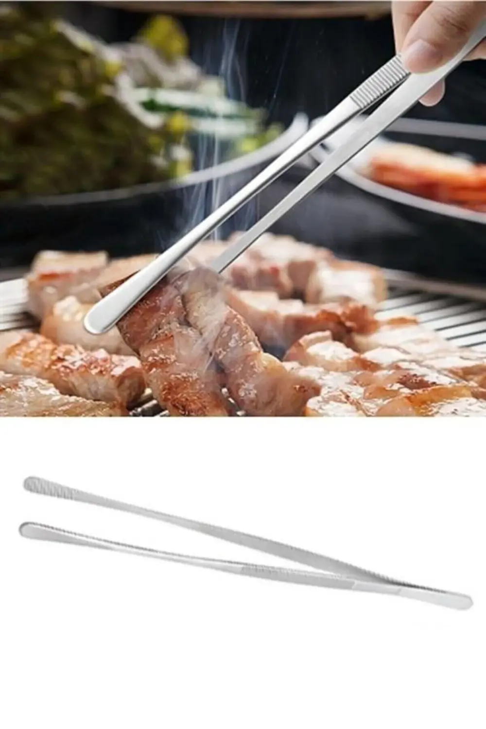 ® Yiyecek Servis Maşası Air Fryer Master Chef Şef Cımbızı Et Kıza