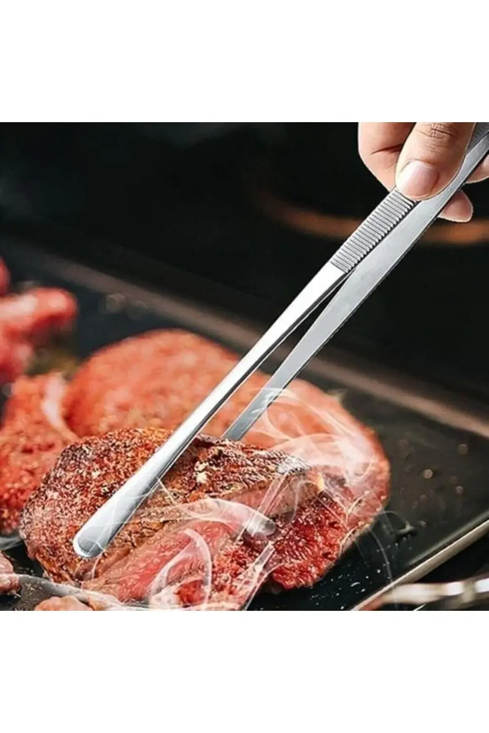 ® Yiyecek Servis Maşası Air Fryer Master Chef Şef Cımbızı Et Kıza