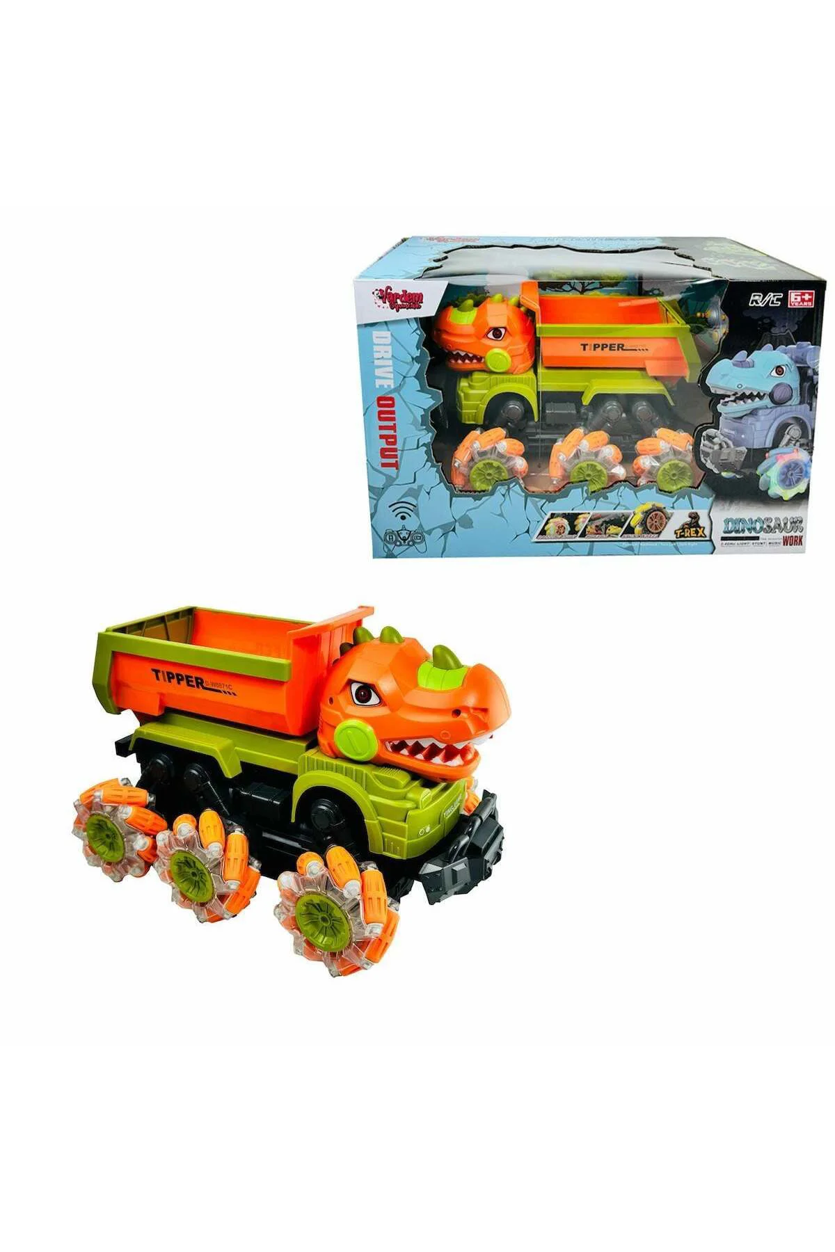 Yj-078-4 Kumandalı Sesli Ve Işıklı Dinazor-Vardem