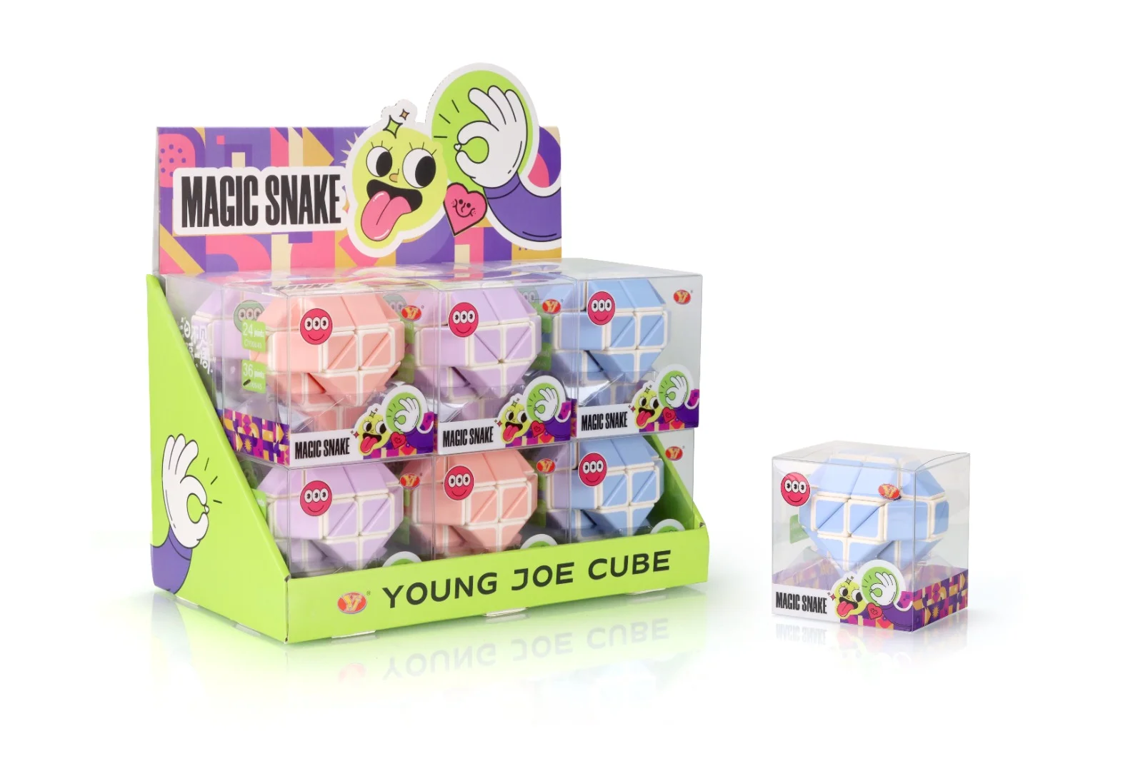 YJ6645 YOUNG JOE MAGİC SNAKE KÜP 36 SEGMENT Fiyatı, Yorumları ve Özellikleri