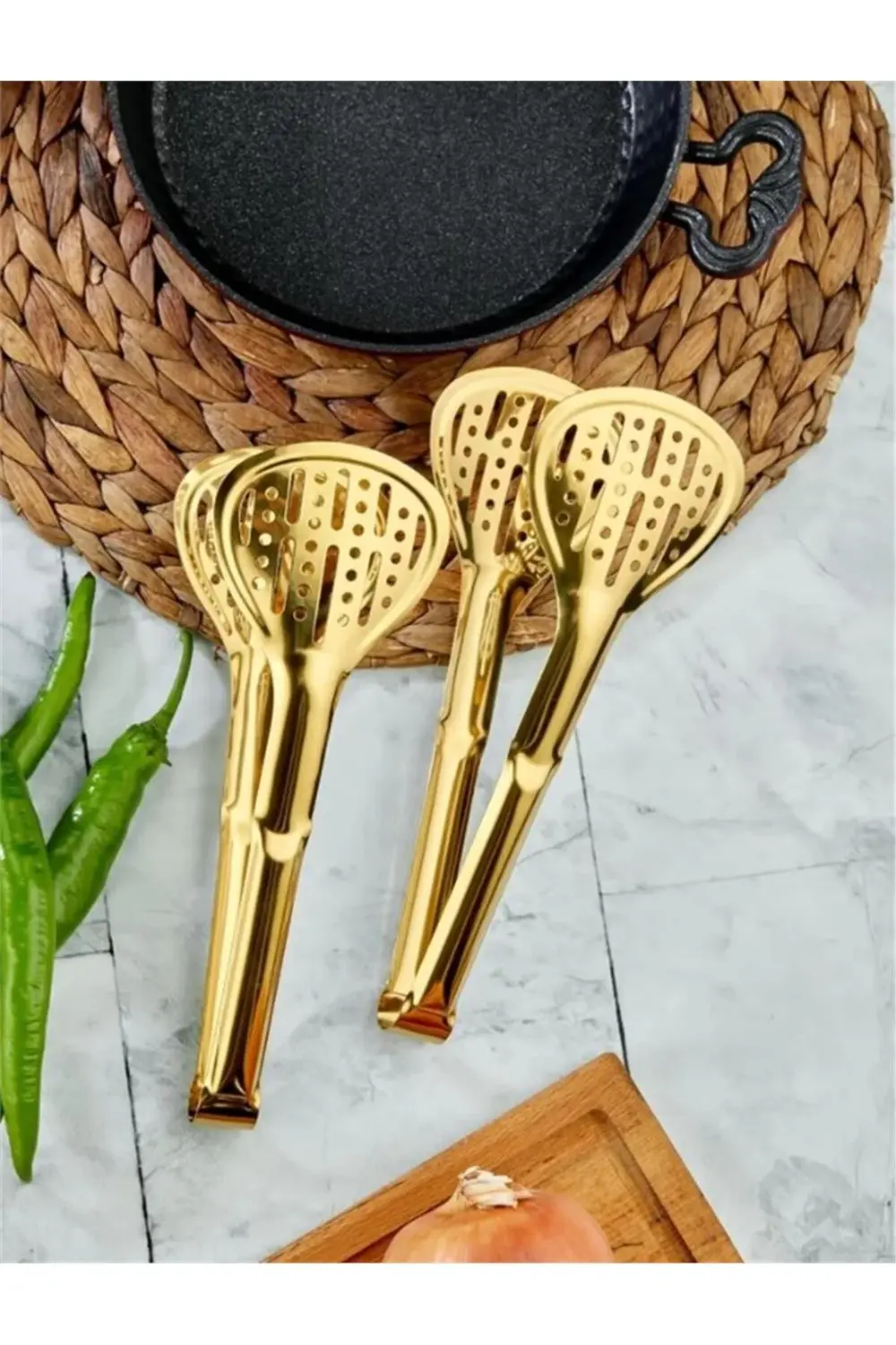 Yk 1354 Çelik Altın Maşa