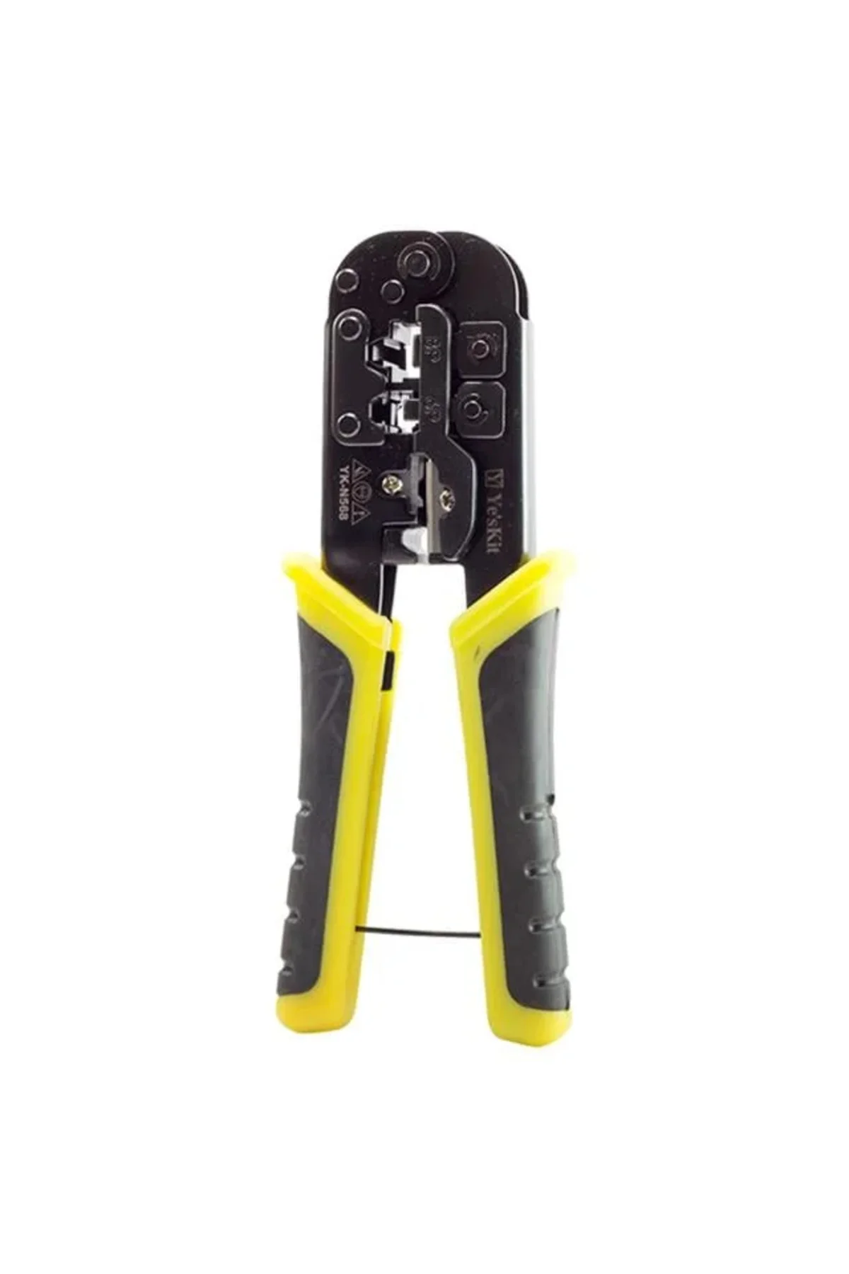 YK-N568 RJ11/RJ12/RJ22/RJ45 Profesyonel Ağ ve Telefon Soketi Sıkma Pensesi YK-N568 RJ11/RJ12/RJ22/RJ45 Profesyonel Ağ ve Telefon Soketi Sıkma Pensesi