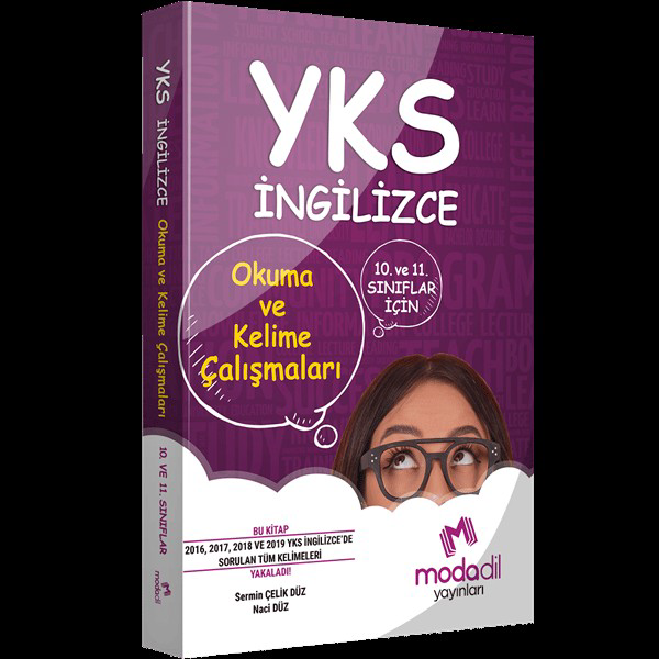 YKS İngilizce Okuma Kelime ve Çeviri Çalışmaları Modadil Yayınlar