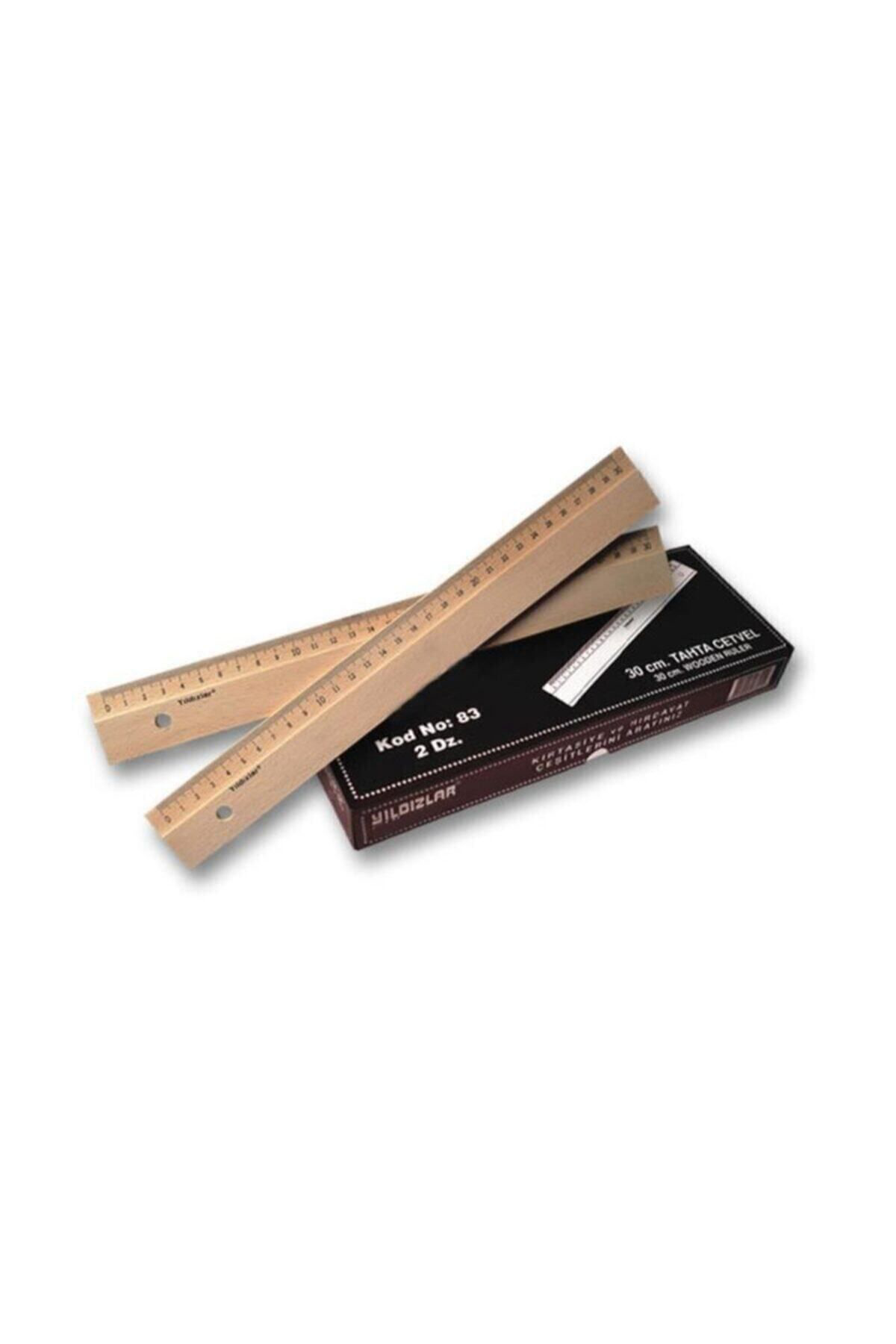 Yıldızlar Plastik Yld 083 Yildizlar Tahta Cetvel 30 Cm 