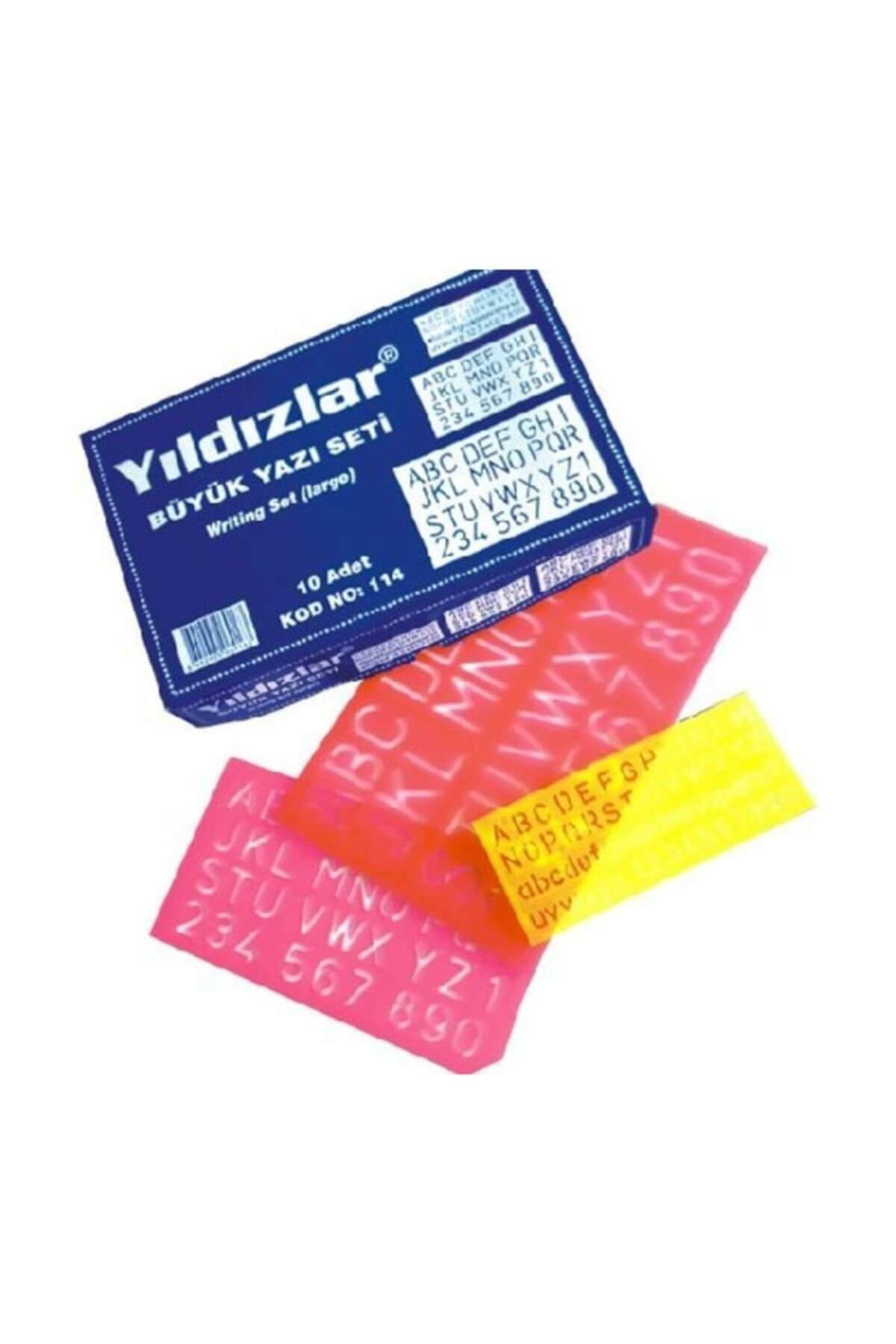 Yıldızlar Yld 114  Yildizlar Büyük Yazi Seti 3 Lü