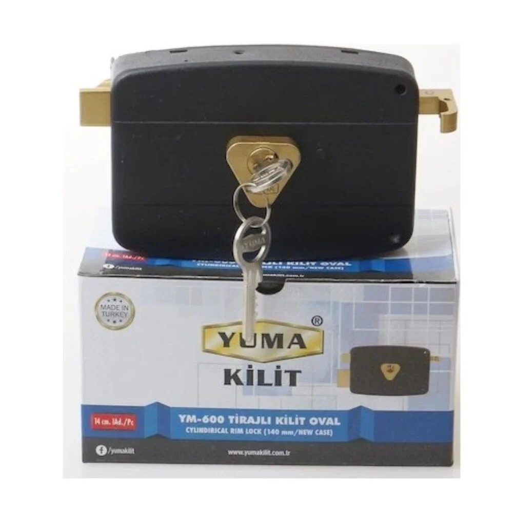 YM-600   Yuma Tirajlı Kilit Oval 14cm