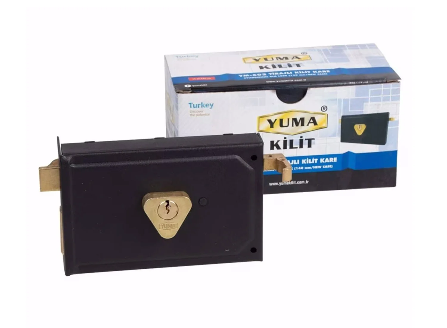 YM-602   Yuma Tirajlı Kilit Kare 14cm