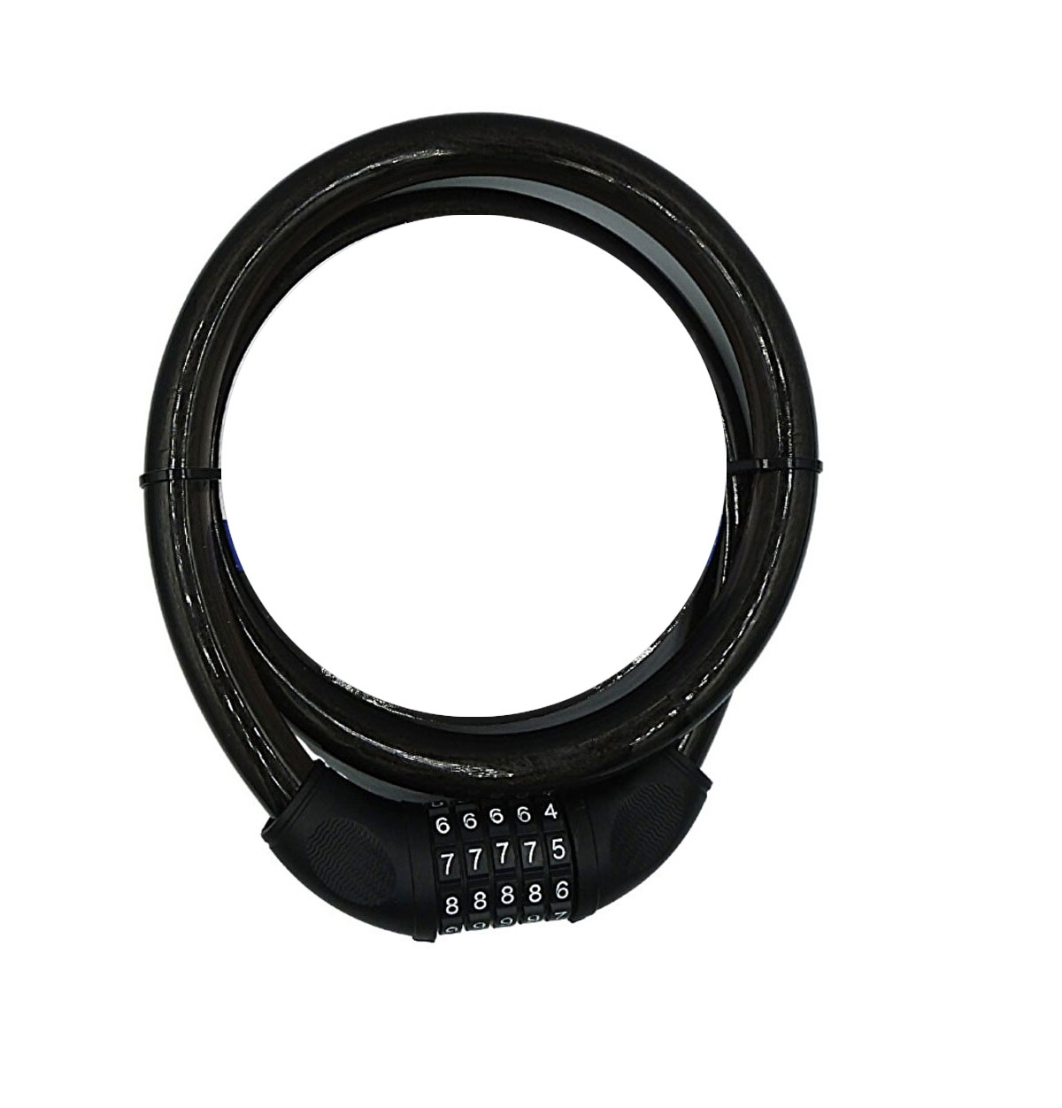 YM-747 120cm 20mm 5 Şifreli Siyah Motorsiklet Kilidi