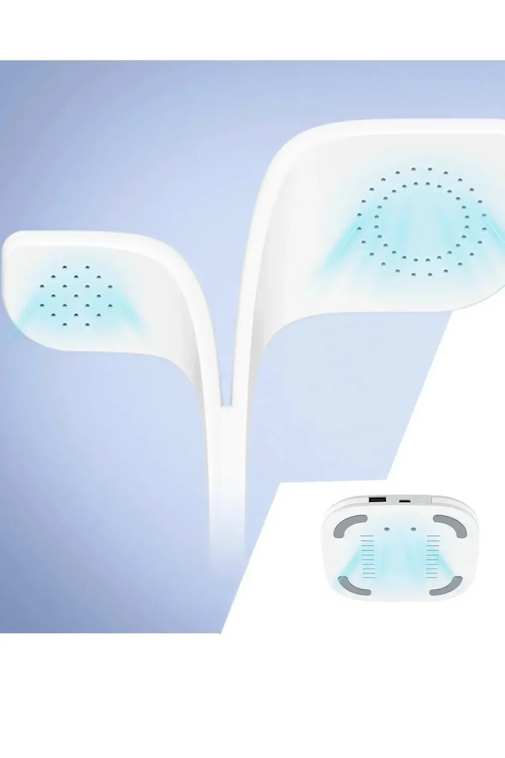 YM-UD22 Kablosuz Şarj Masaüstü Set - Pembe-(5796)