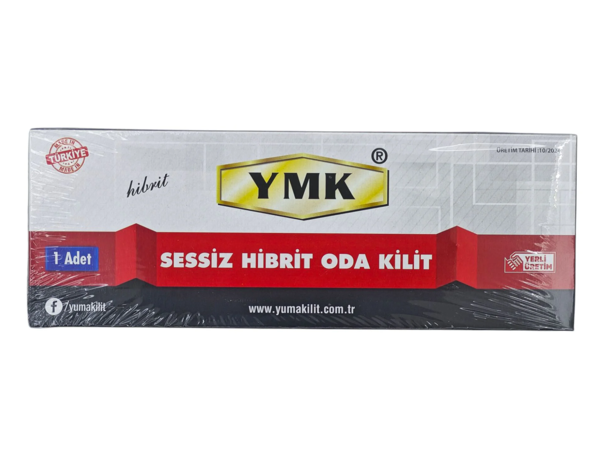 YM604   Ymk Sessiz Hibrit Oda Kiliti 35mm - Kare-Saten