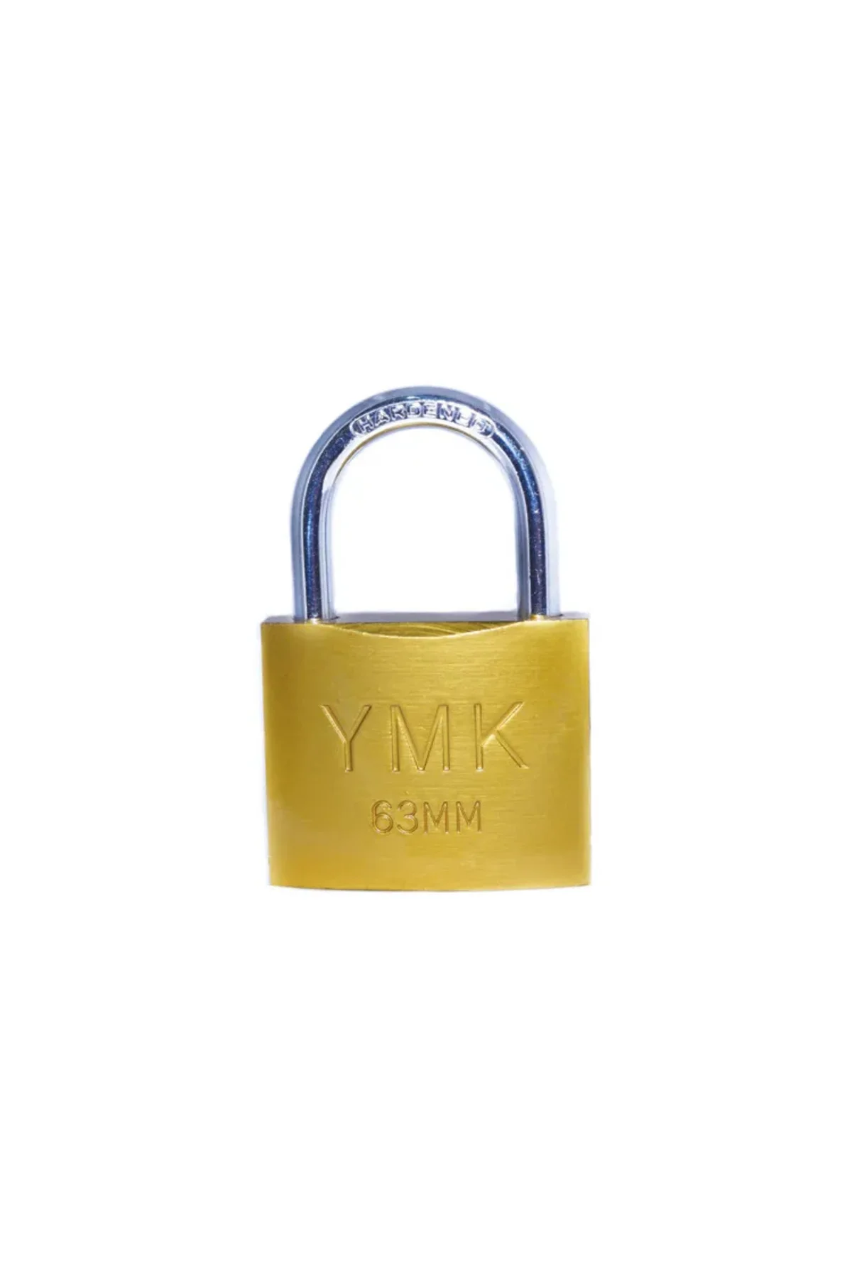 YMK Eko Sarı Boyalı Kısa Kancalı Asma Kilit 63mm