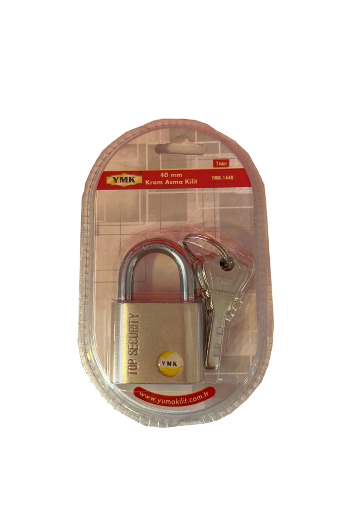 Yuma Ymk Krom Asma Kilit 40Mm