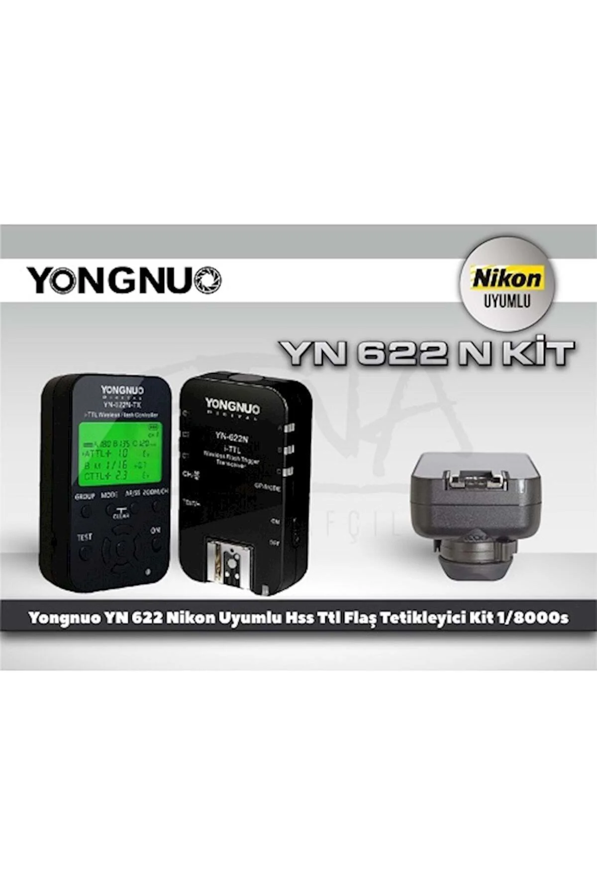 Yn622n-kit Nikon Uyumlu Flaş Tetikleyici