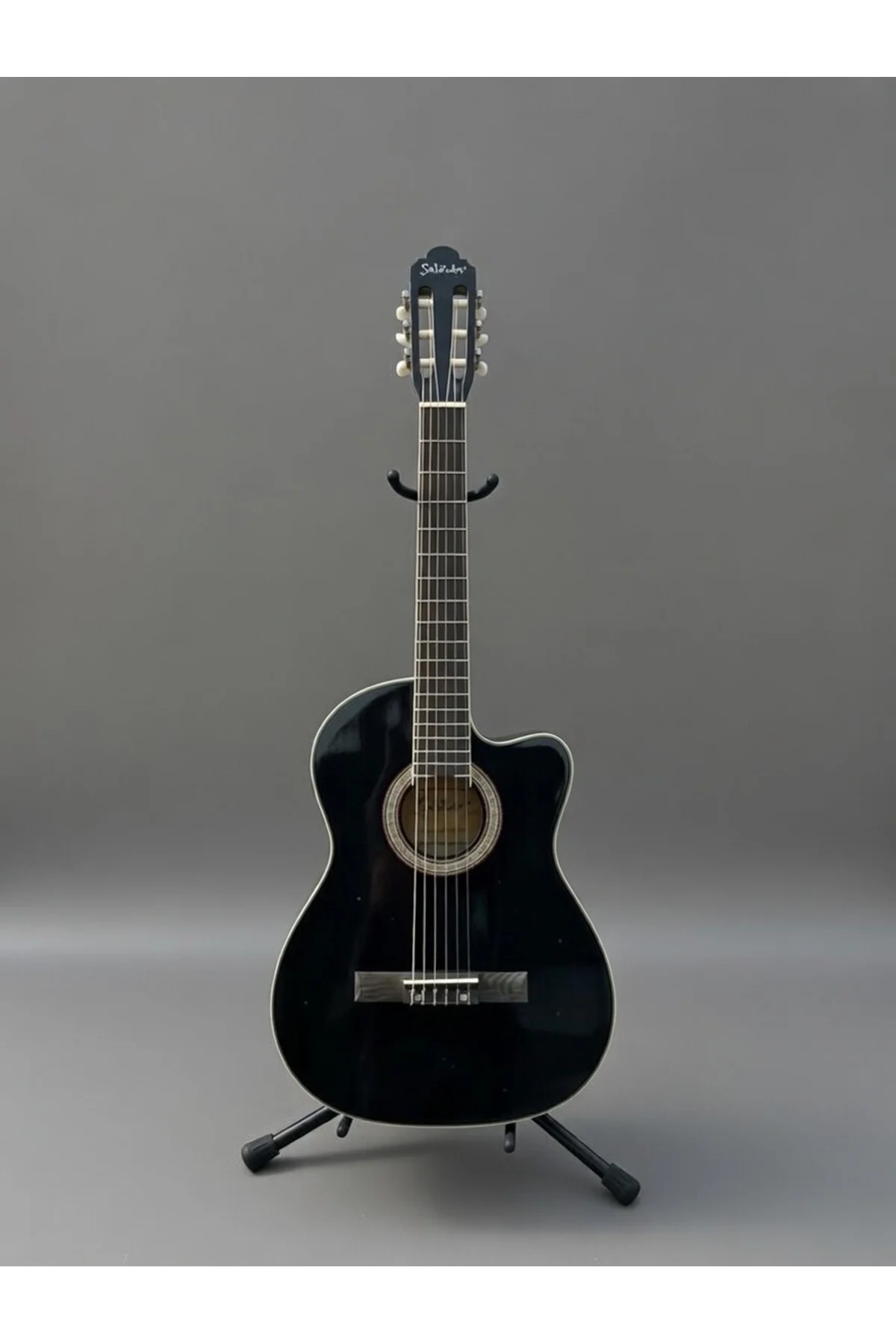 YNK2003 CEQ Elektro Klasik Gitar Kesik Kasa Cutaway Sap Ayarlı Pe
