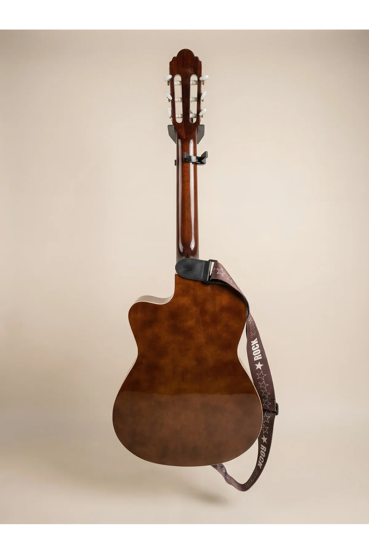 YNK2003C Klasik Gitar Kesik Kasa Cutaway Sap Ayarlı (Pedli Kılıf,