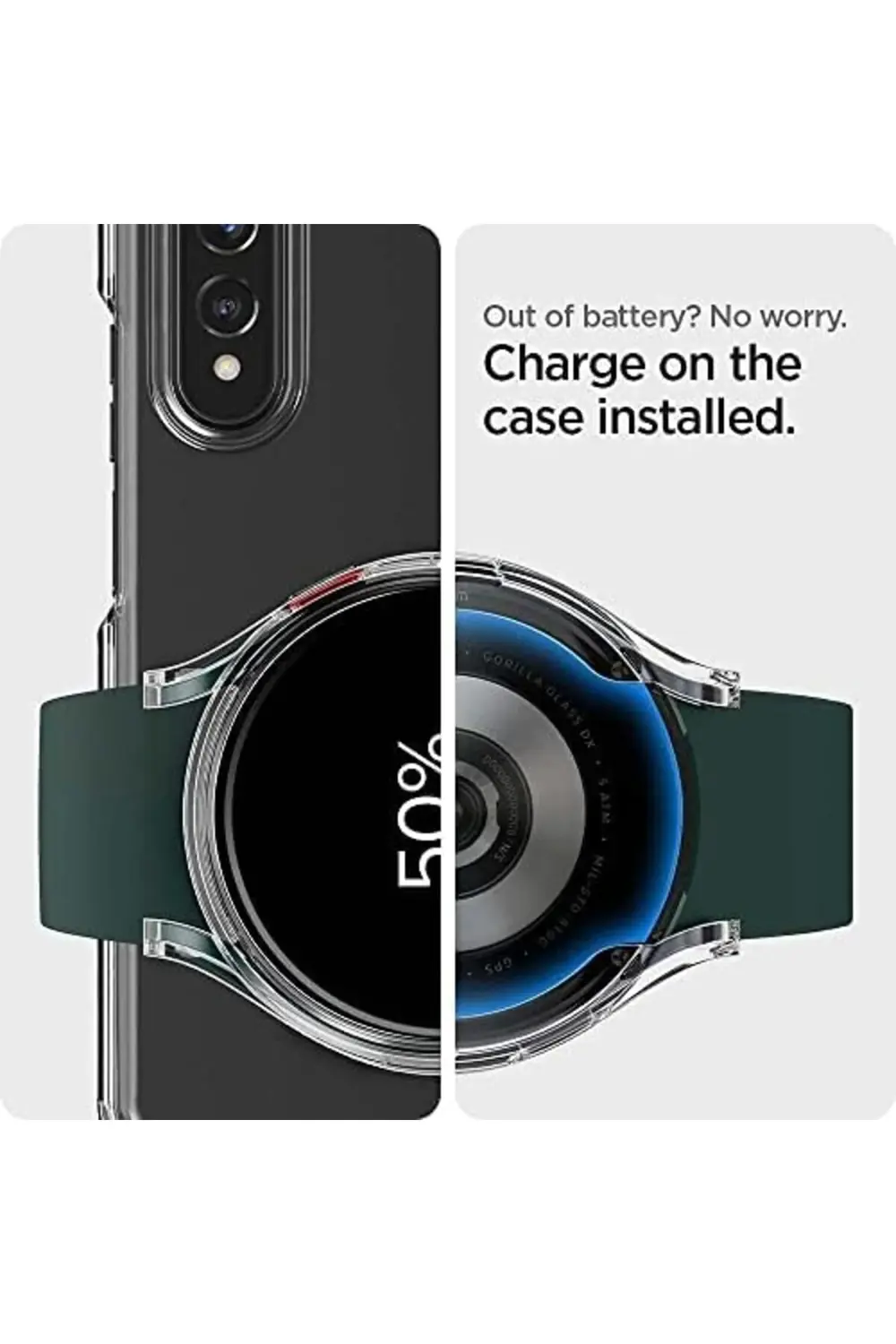 ynsShoping 5 / 4 (44mm) Kılıf Ultra Crystal Clear - ACS05393 NewT