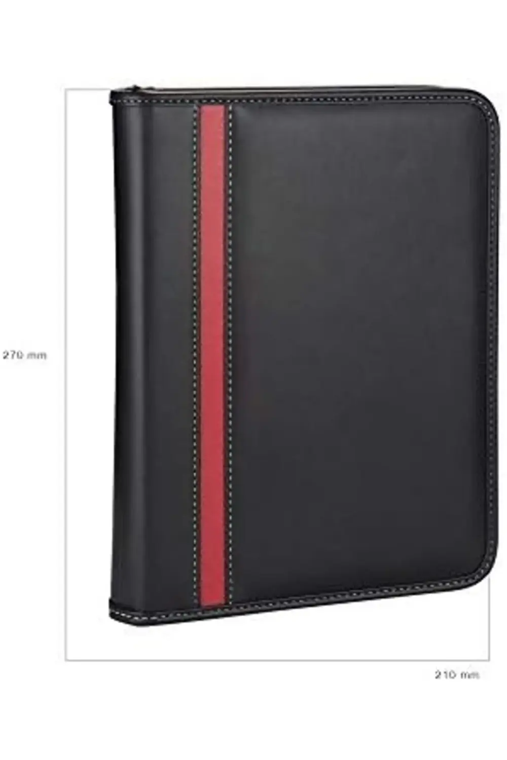 ynsShoping 5280 Ajanda TARİHSİZ Deri Fermuarlı 4 Halka Mekanizmal