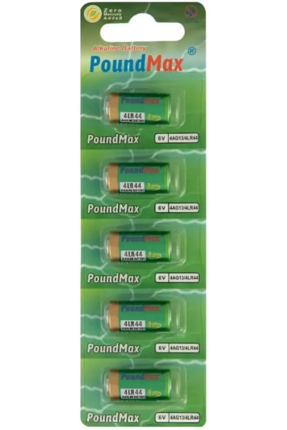 ynsShoping Alkalin 5X 4LR44 (4AG13, L1325), 6V | 1x 5'li paket Ne
