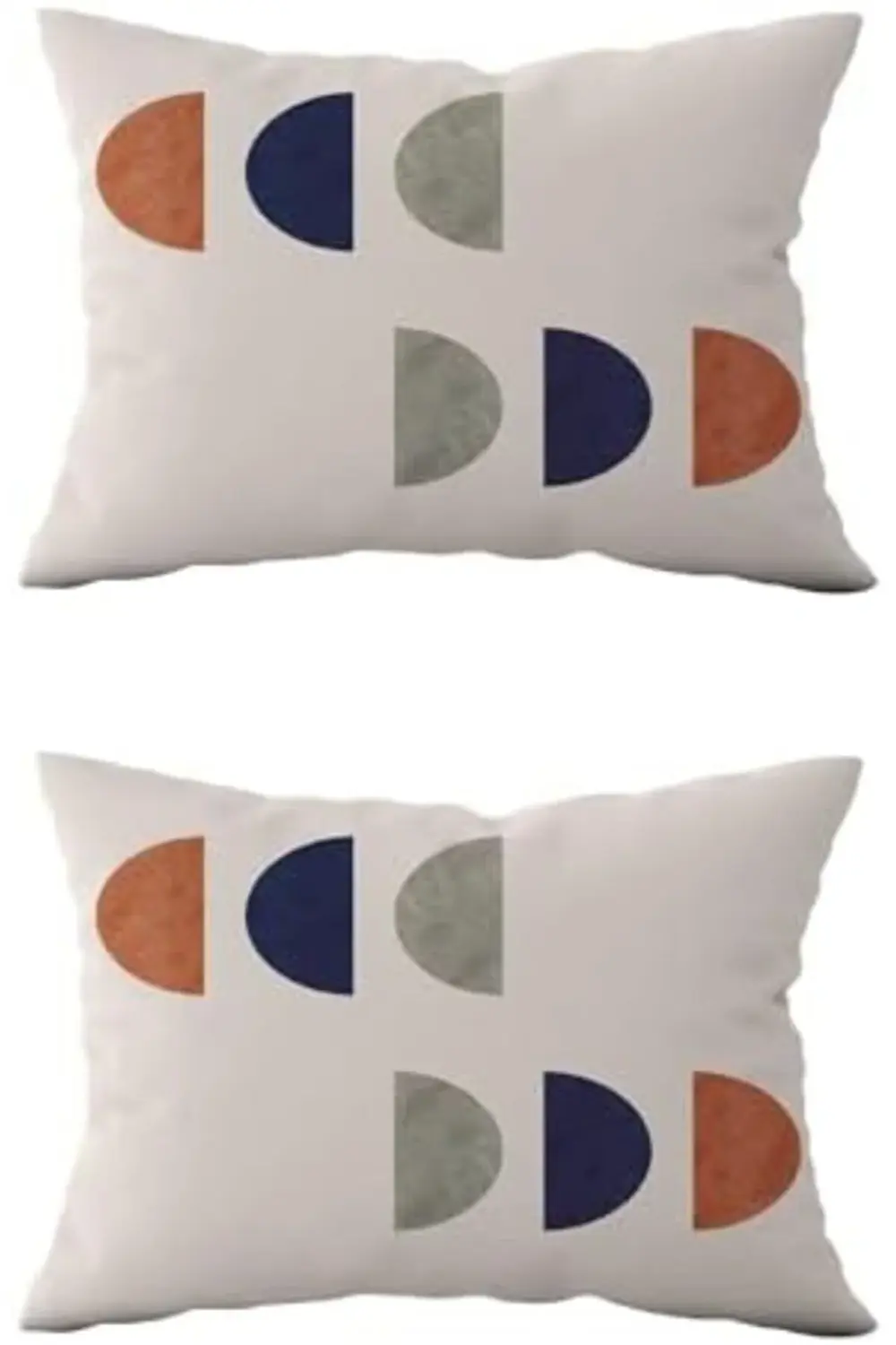 ynsShoping Çift Taraflı Dikdörtgen Kırlent Kılıf 2'li Ds59 NewTrr