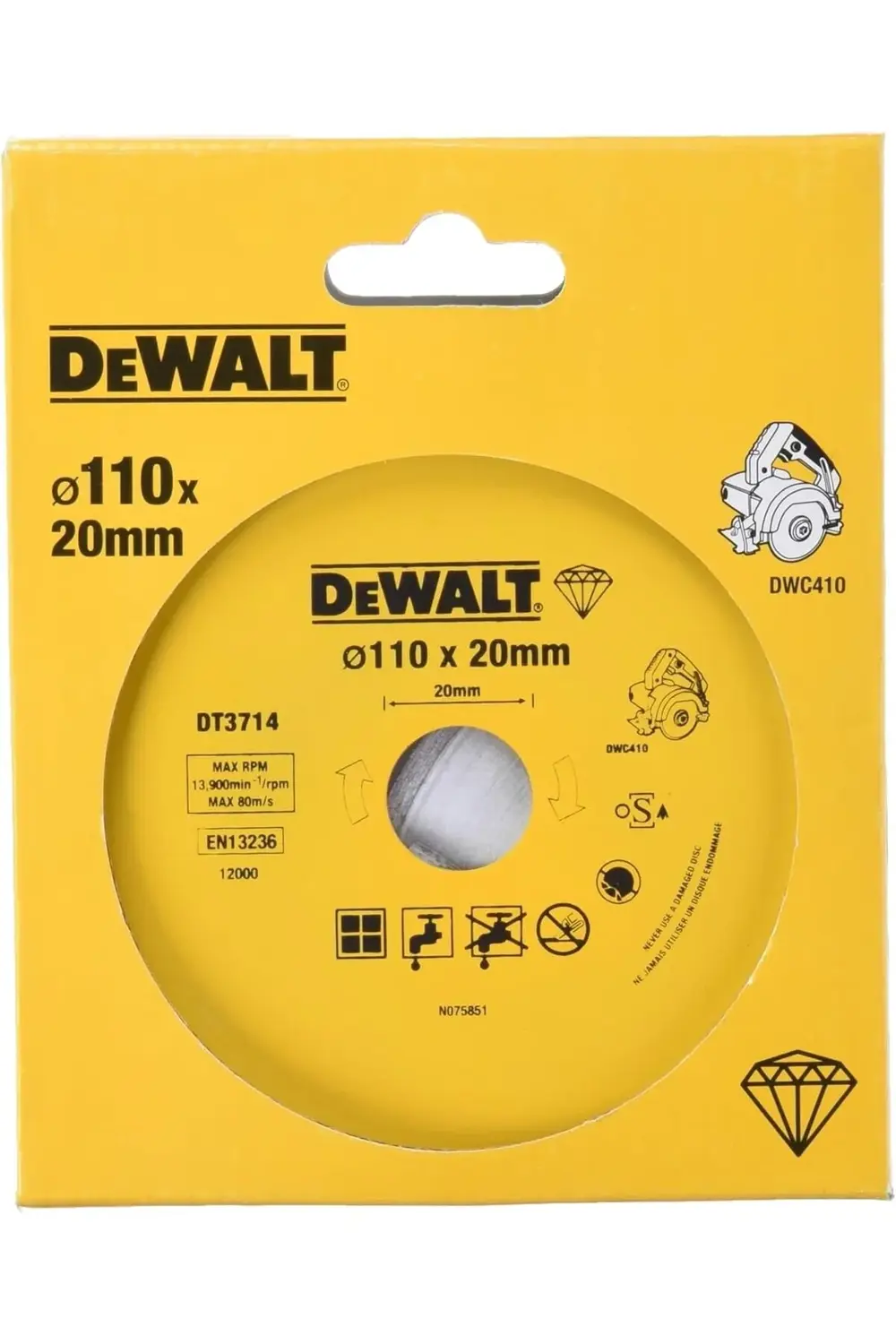 ynsShoping DT3714-QZ DISK,, 110X20 MM NewTrrending 1178227