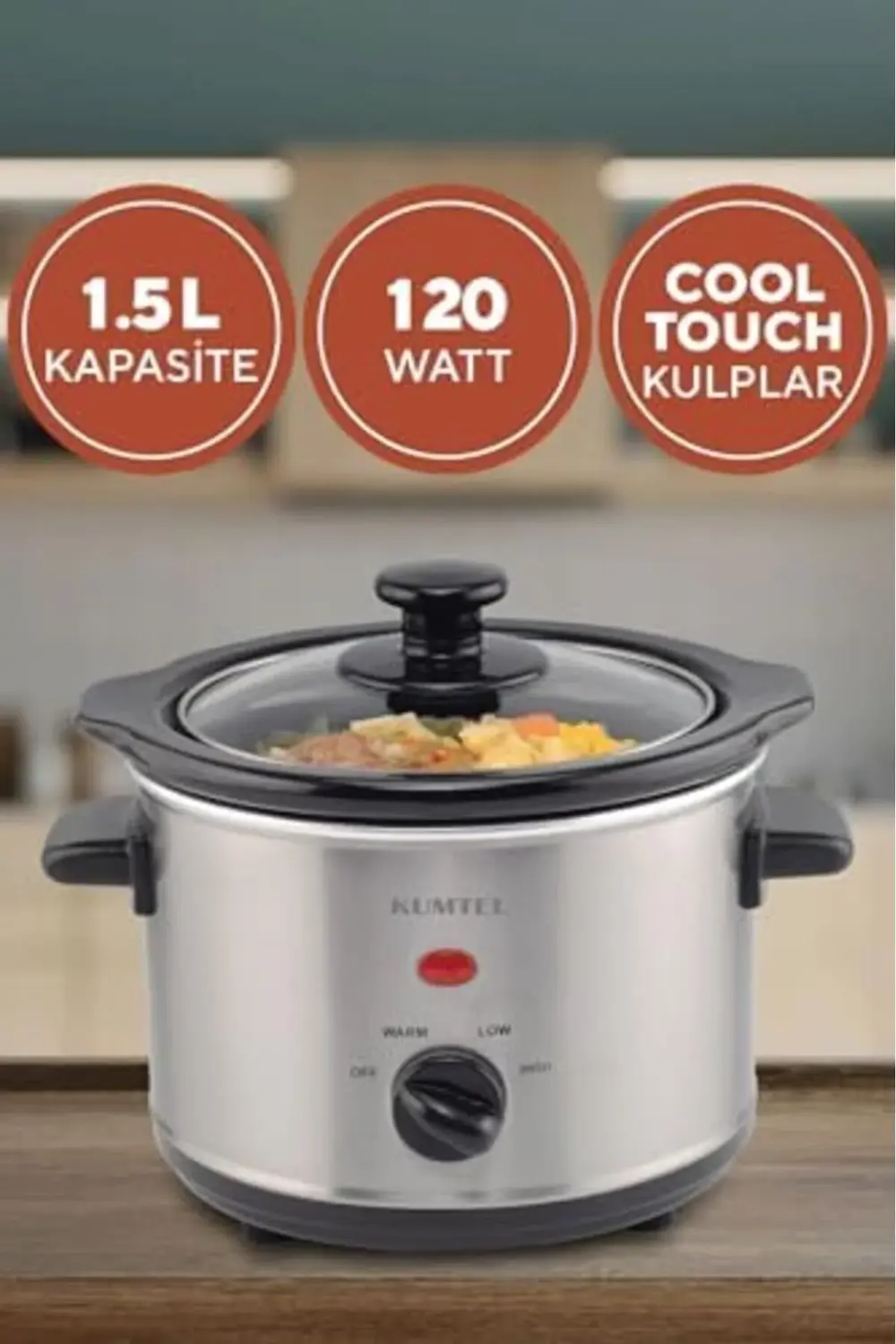 ynsShoping Elektrikli Güveç 120W HSC-01 NewTrrending 1178227