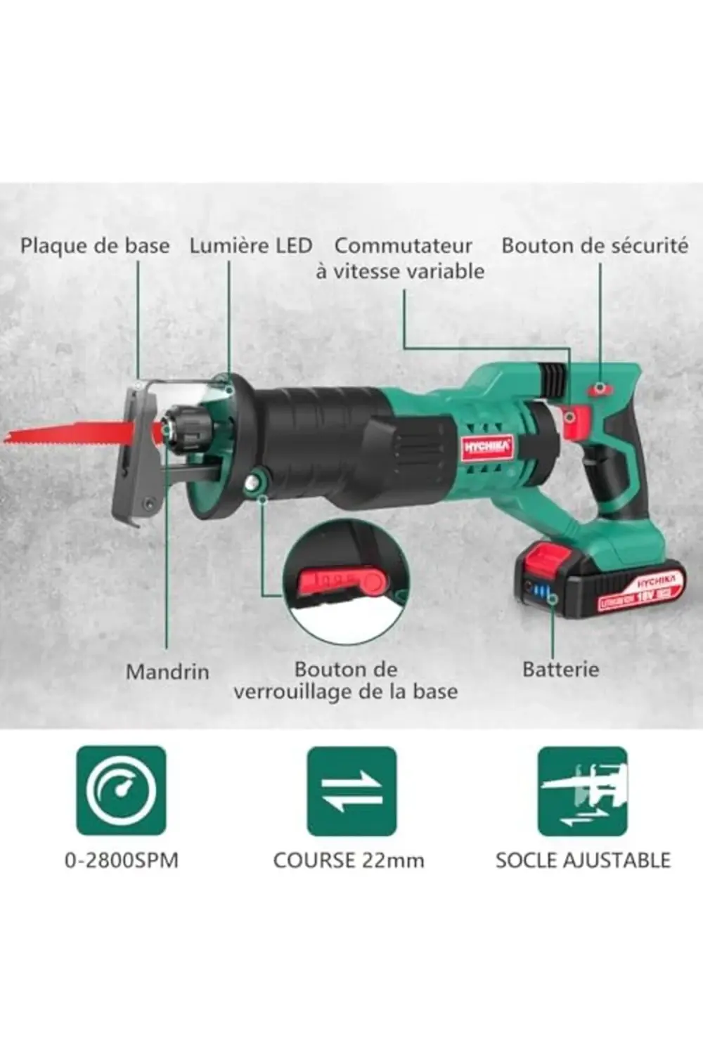 ynsShoping FOR LIFE Akülü Saber Testere, 18V Pil Pistonlu Testere ynsShoping FOR LIFE Akülü Saber Testere, 18V Pil Pistonlu Testere