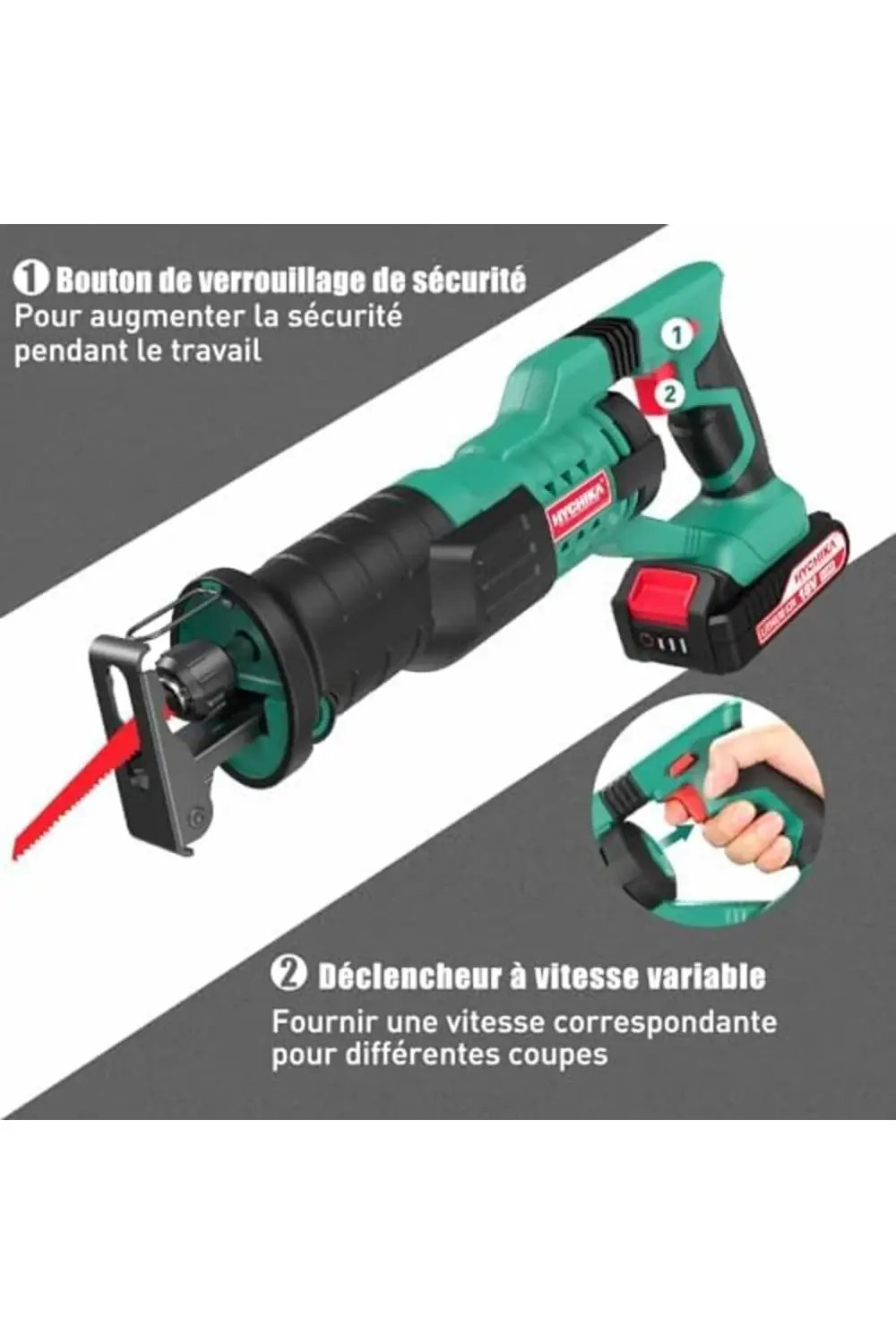 ynsShoping FOR LIFE Akülü Saber Testere, 18V Pil Pistonlu Testere ynsShoping FOR LIFE Akülü Saber Testere, 18V Pil Pistonlu Testere