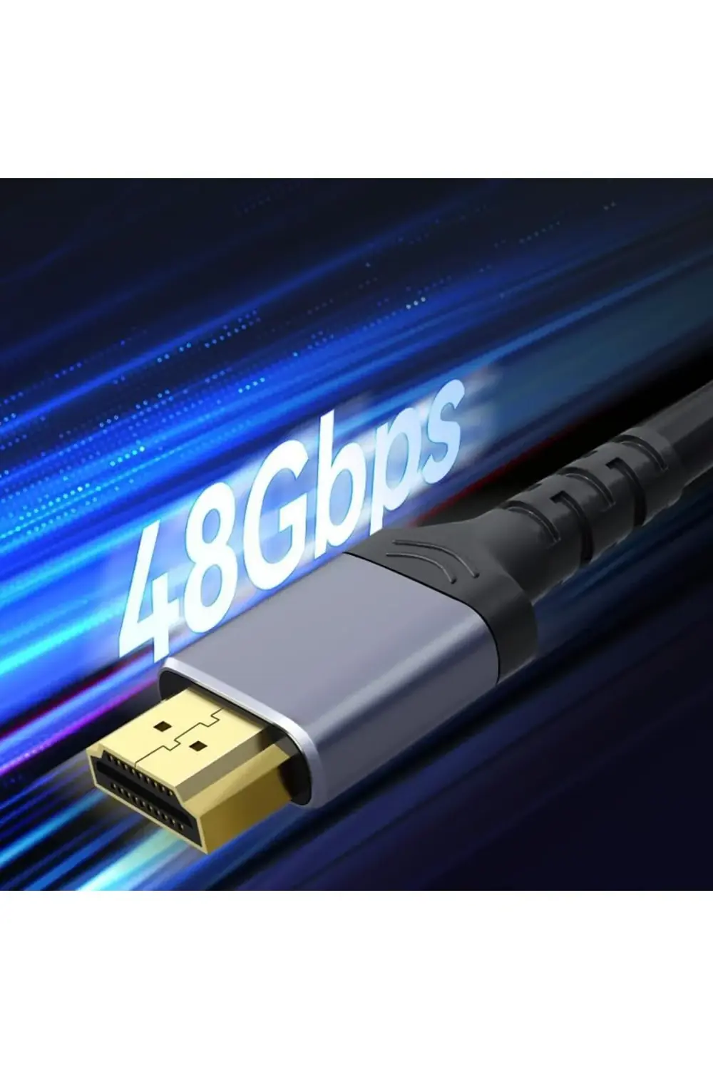 ynsShoping HI001S 8K/60Hz 4K/144Hz HDMI 2.1 HDR Görüntü ve Ses Ak