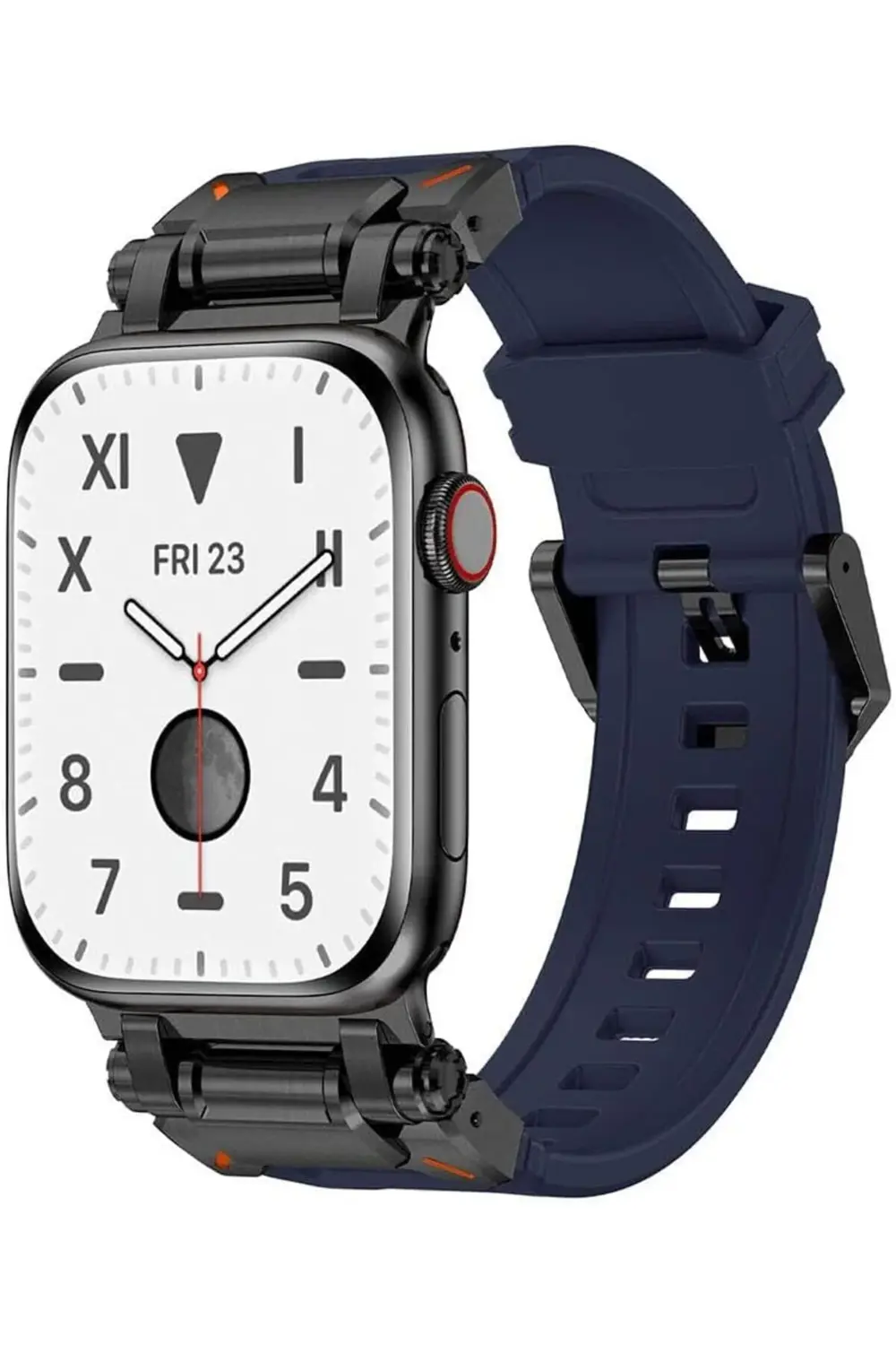 ynsShoping İle Uyumlu 42mm KRD-101 Titanyum Metal Başlıklı Siliko