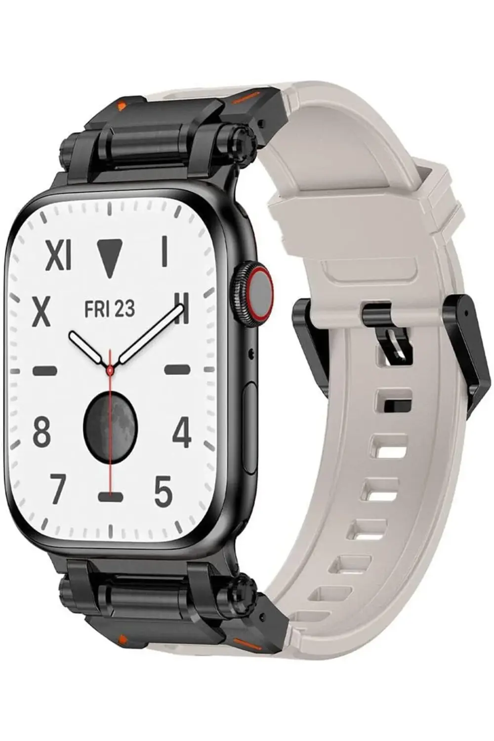 ynsShoping İle Uyumlu 42mm KRD-101 Titanyum Metal Başlıklı Siliko