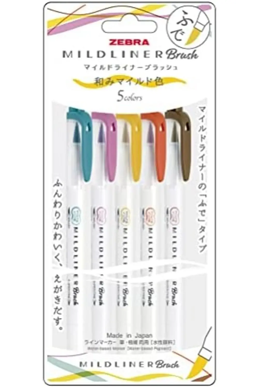 ynsShoping MILDLINER BRUSH PEN 5C-RC-N SET NewTrrending 1178227