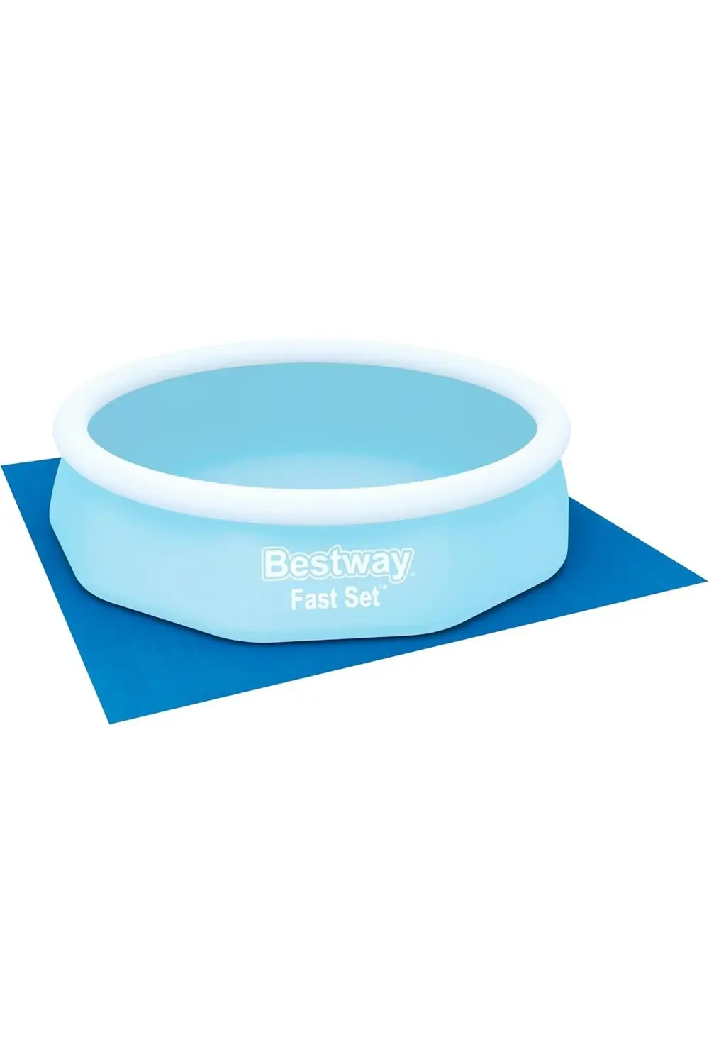 ynsShoping PE zemin brandası 335 x 335 cm, Mavi, kare NewTrrendin