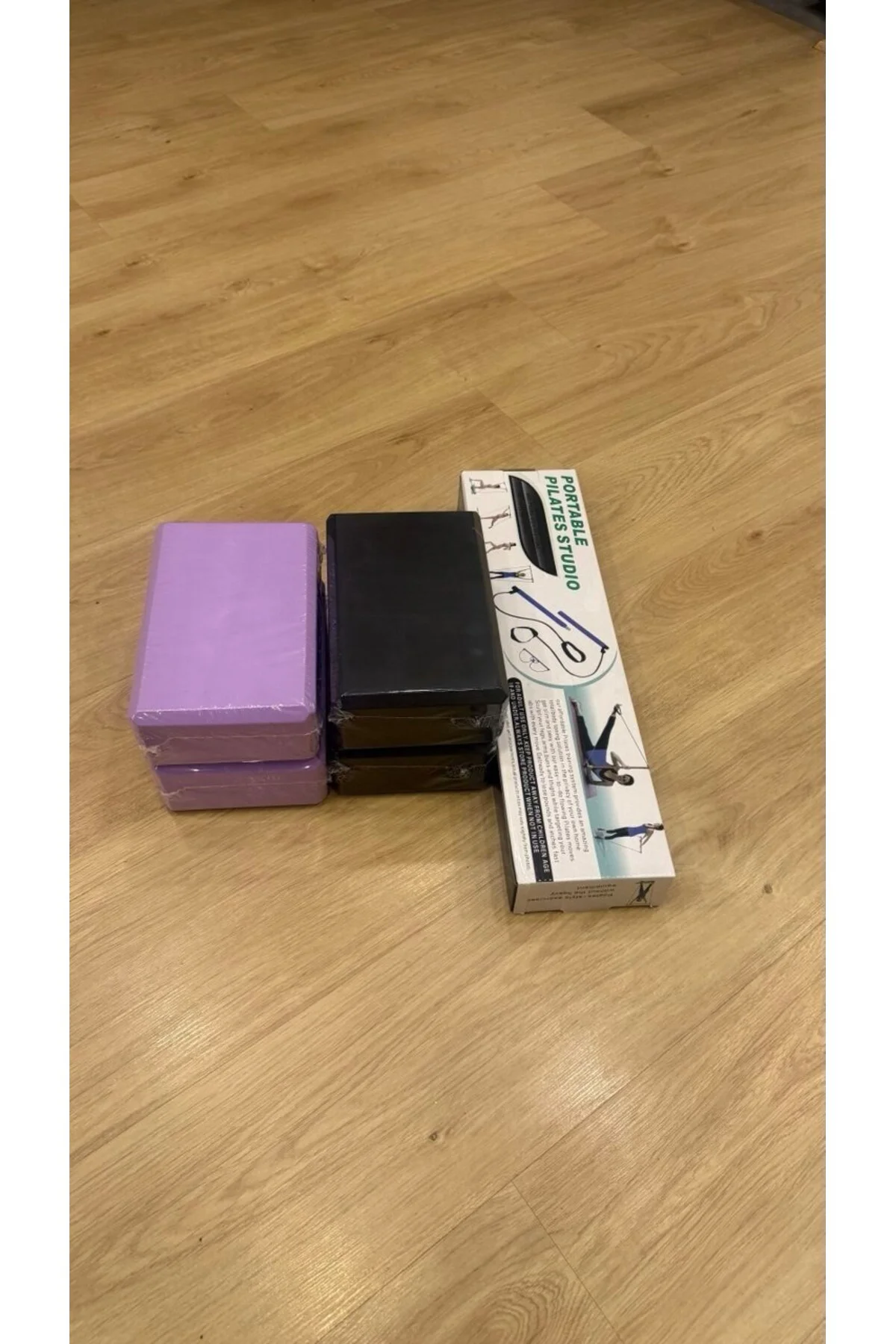 Yoga Blok ve Portable Pil