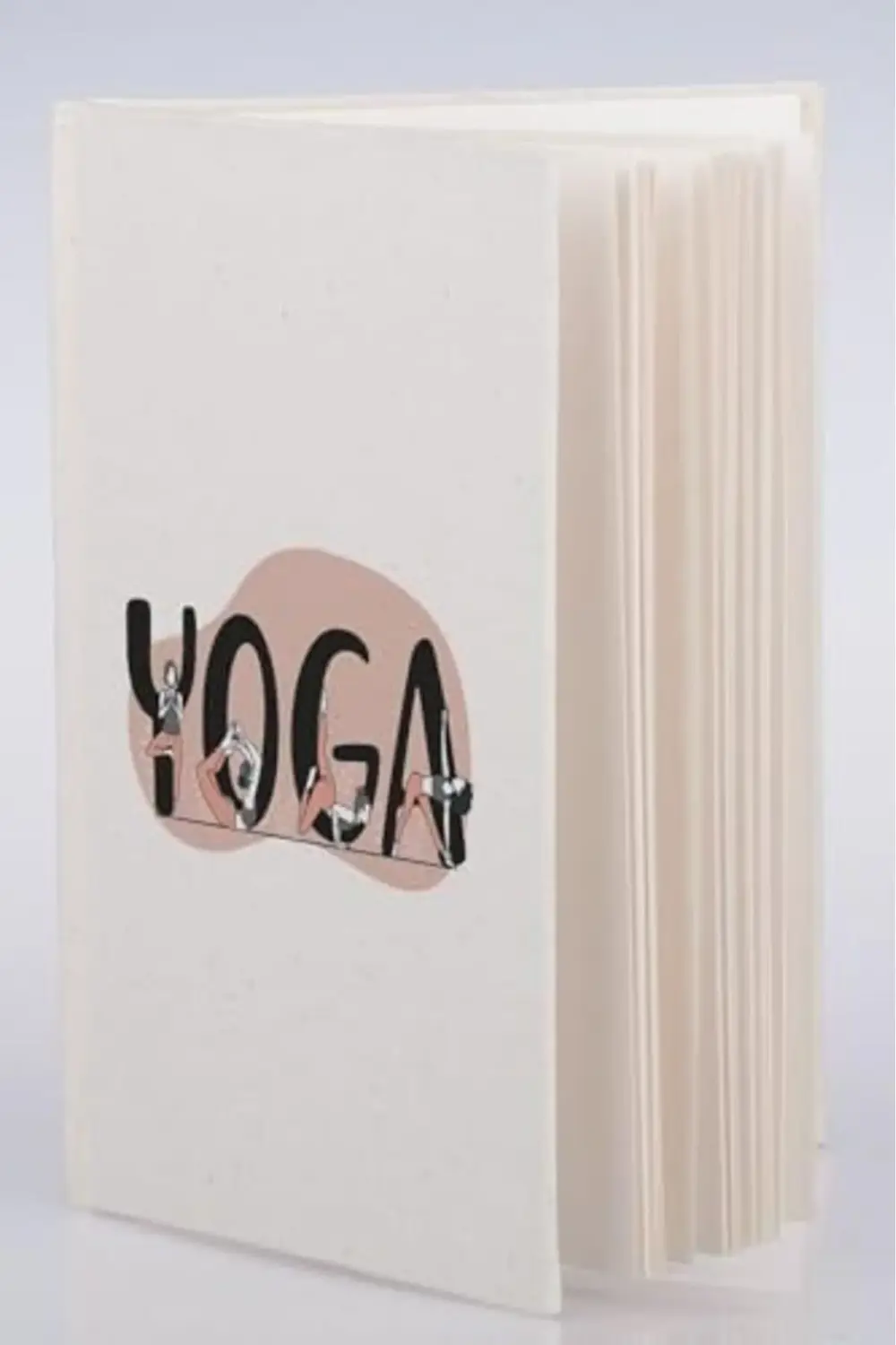 Yoga Eğitmenine Hediye 100 Yaprak (200 Sayfa) Çizgisiz Kanvas Def