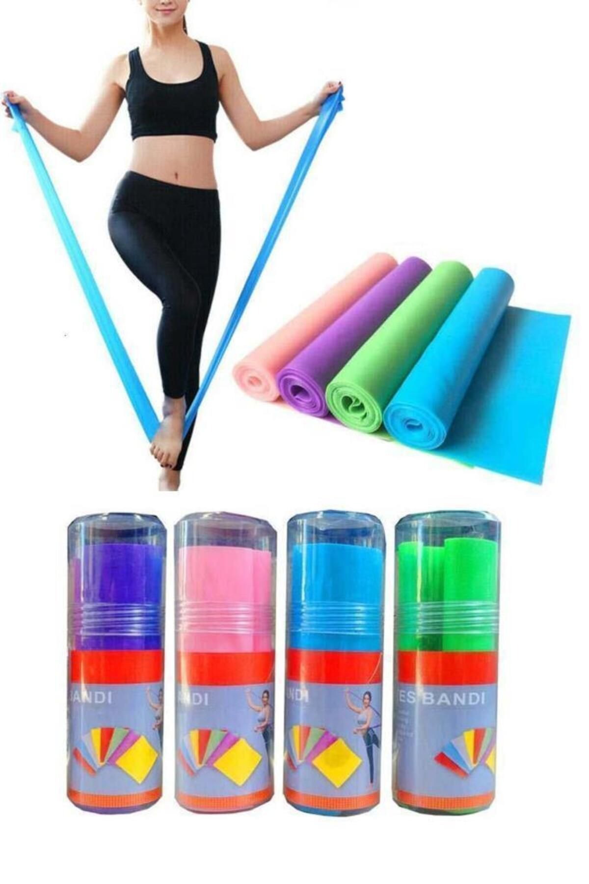 Oyuncak Store Yoga Fitnes Egzersiz Direnç Bantlari Kauçuk Ekipmanlari Yoga Eğit