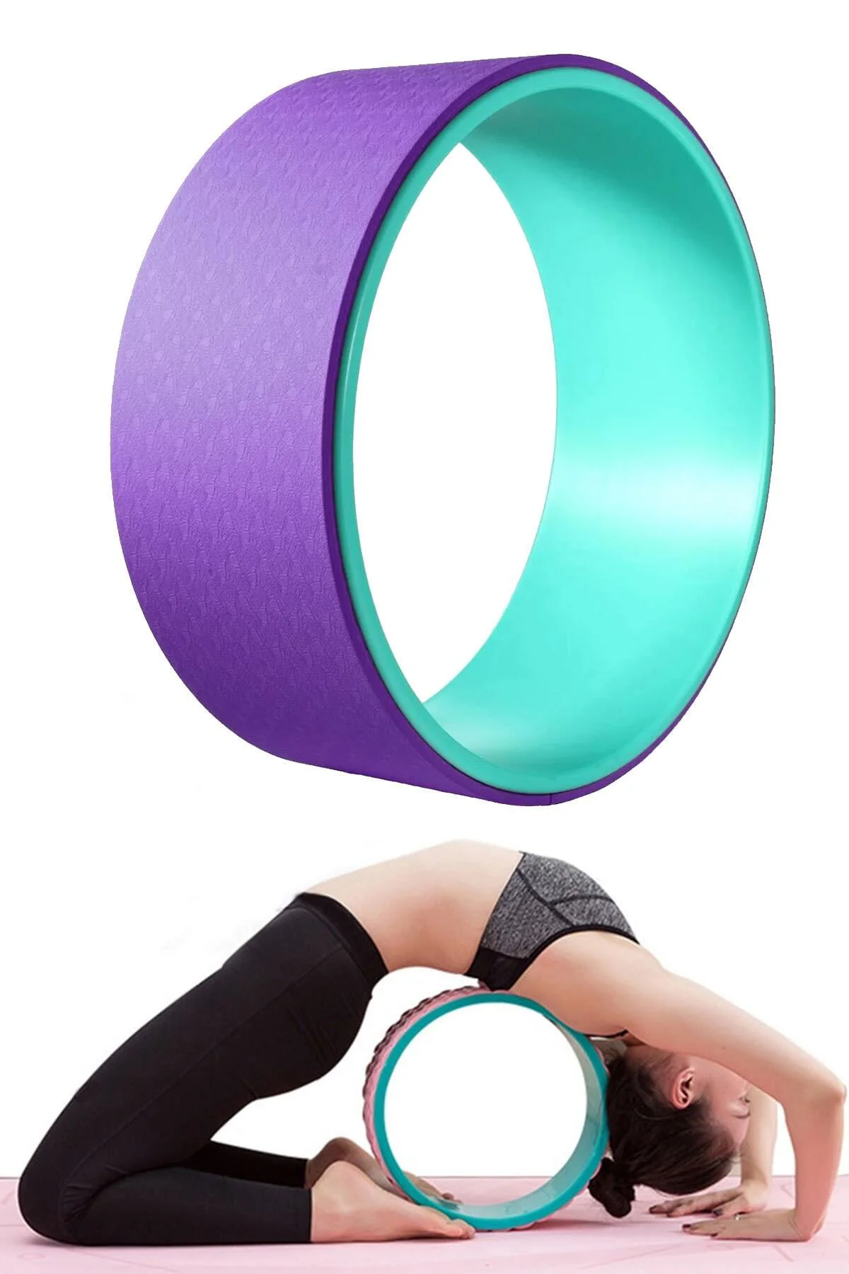 Yoga Wheel Yoga Halkası Yoga Tekerleği Pilates Ve Yoga Balance Pe