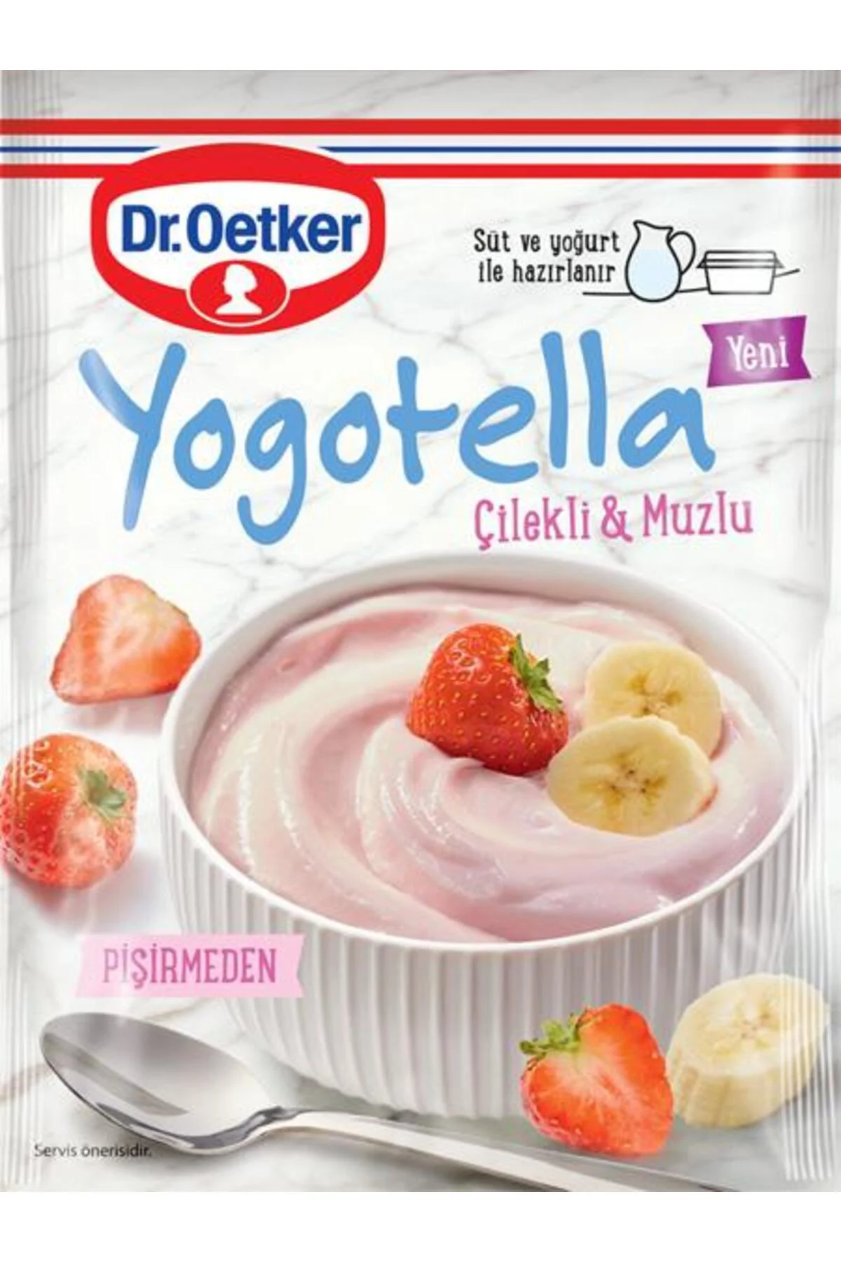 Yogotella Çilekli Muzlu 68 Gr. (12'Lİ)