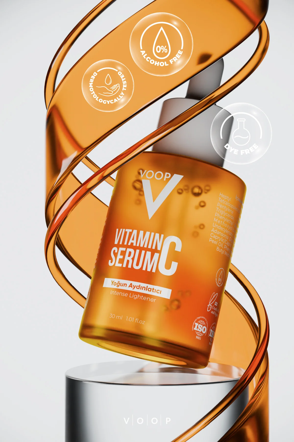 Yoğun Aydınlatıcı Ve Leke Karşıtı Vitamin C Serumu - 30 ml | %10 Vitamin C Içeriği Ile Etkili Bakım